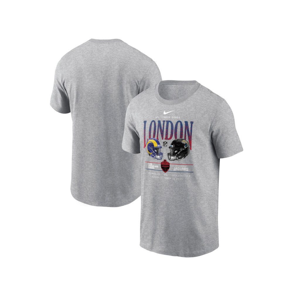 NFL Shield T-Shirt London - Rams vs Jags Nike SS Club Crew Tee