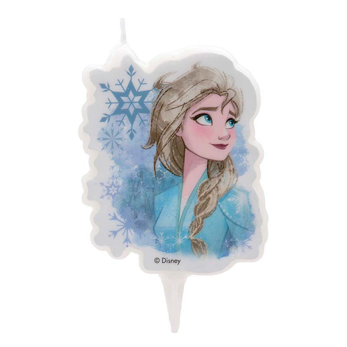 deKora Geburtstagskerze Kerze Frozen II Elsa 7,5 cm günstig online kaufen