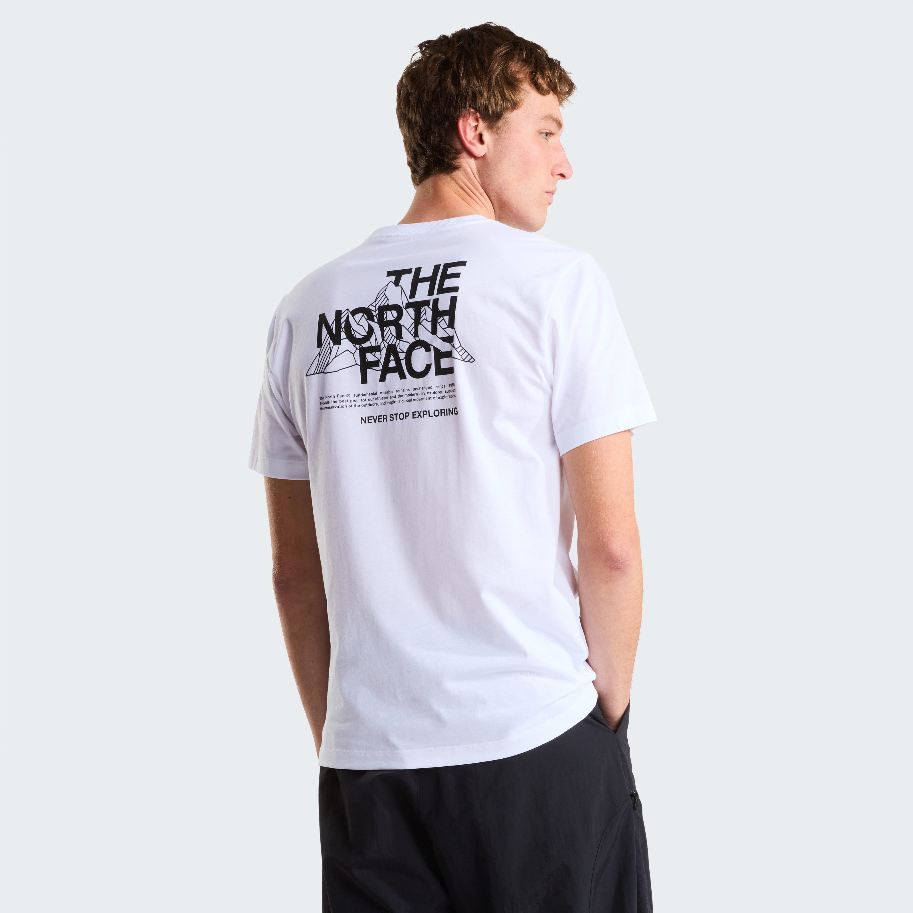 The North Face T-Shirt M MOUNTAIN SKETCH REGULAR SHORT SLEEVE TEE-GRAPHIC ( günstig online kaufen