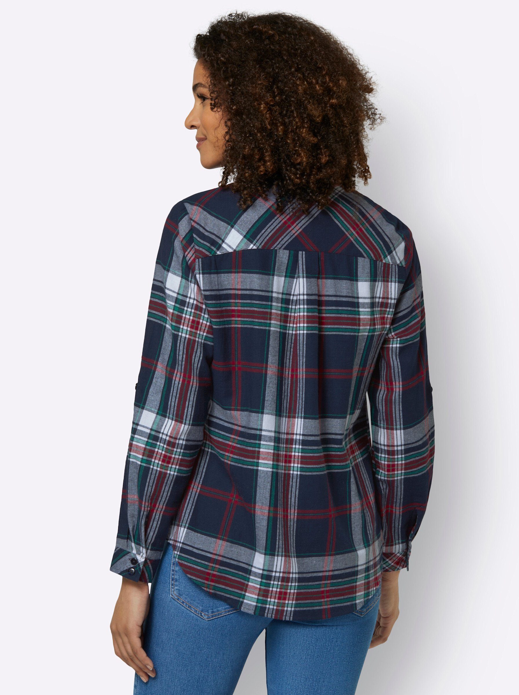 Witt Klassische Bluse Flanellbluse . günstig online kaufen