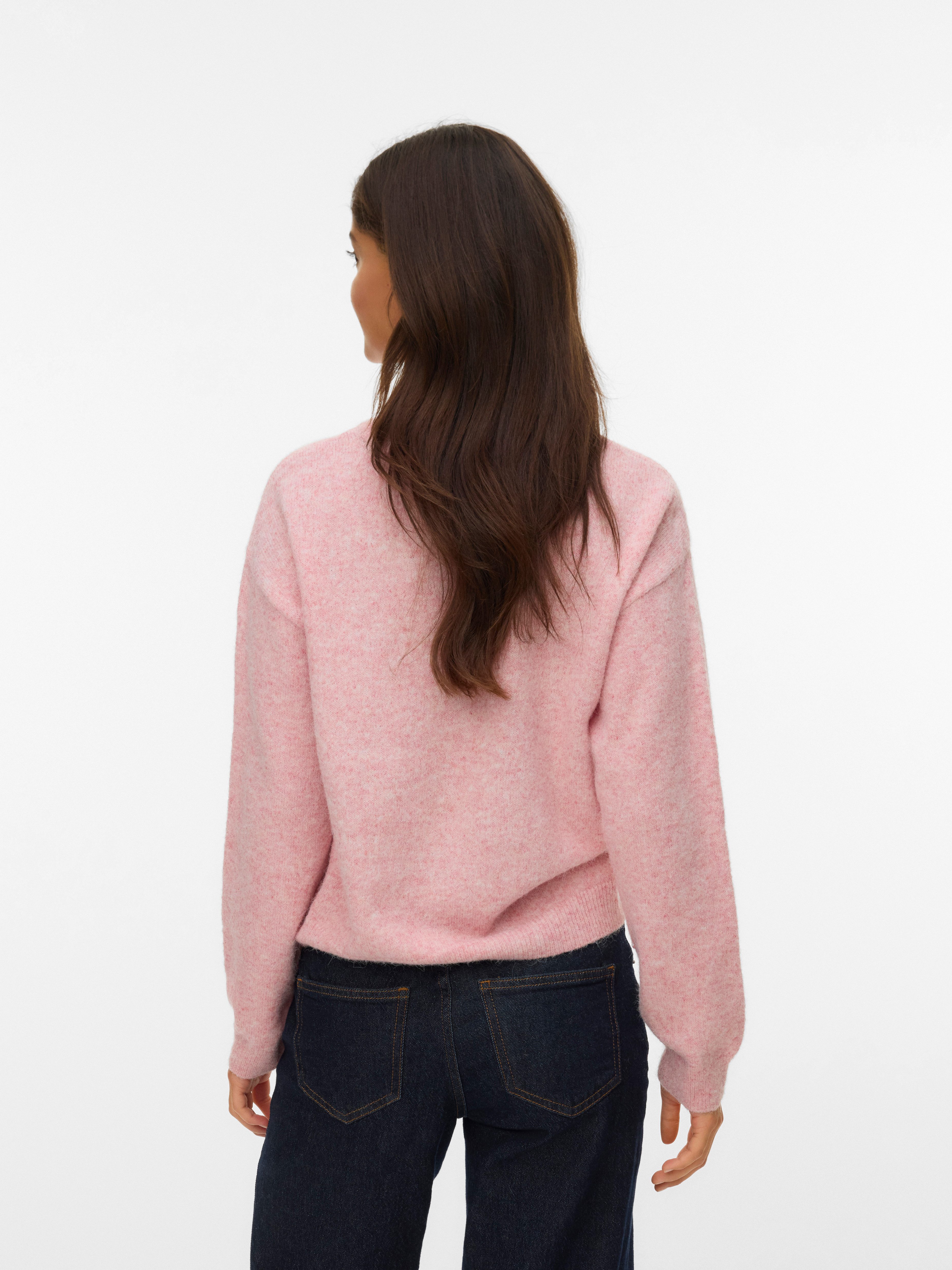 Vero Moda Strickpullover VMAMOREMIO LS O-NECK günstig online kaufen