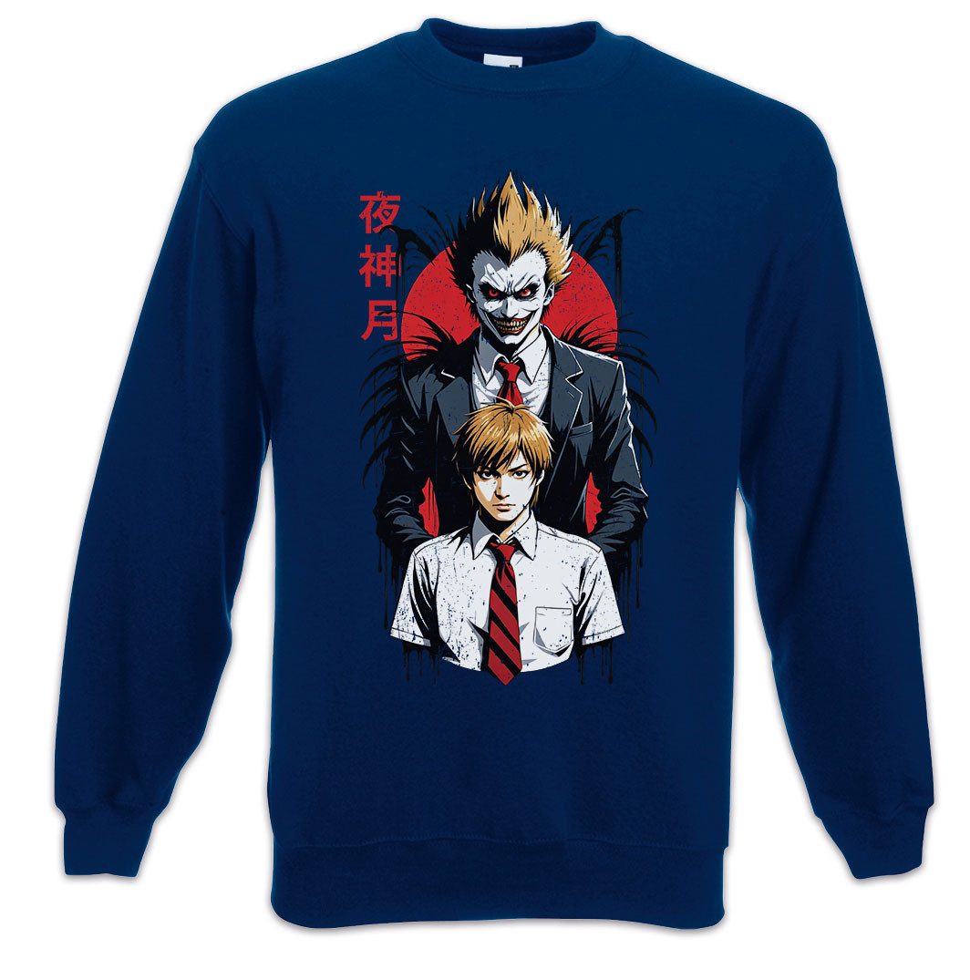 Sweatshirt Anime Note Sweatshirt Light Kira Yagami L Death Ryuk Series Serie