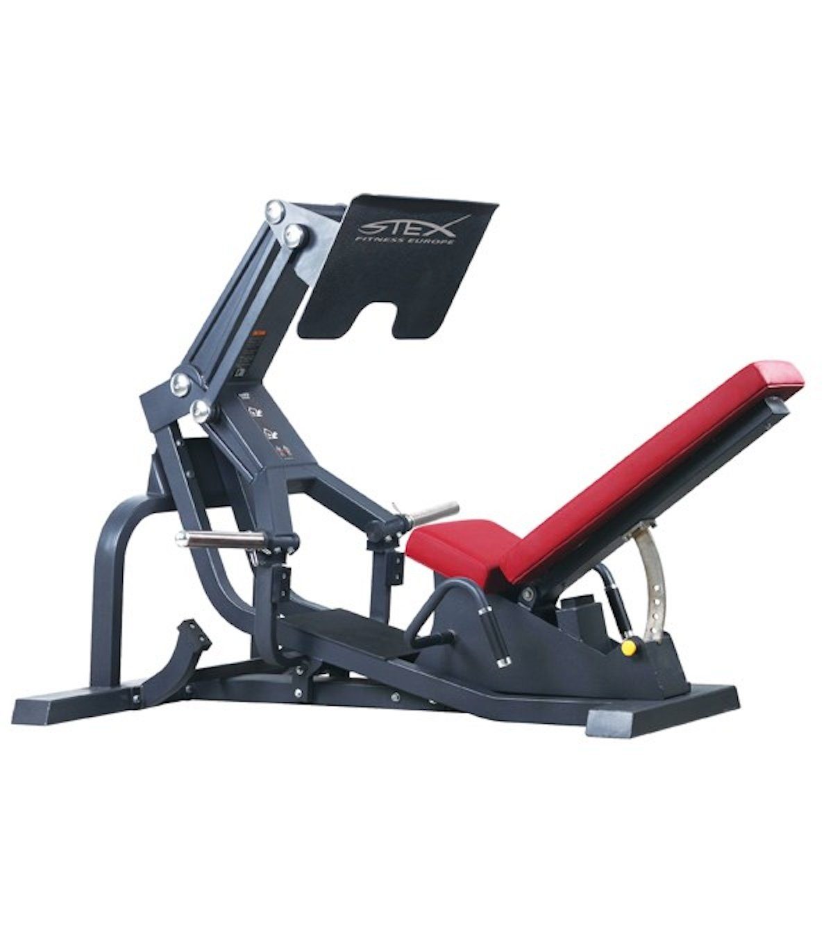 Stex Fitness Europe Kraftstation STEX PLATE-LOADED Leg Press Beinpresse Beine Homegym & Gym