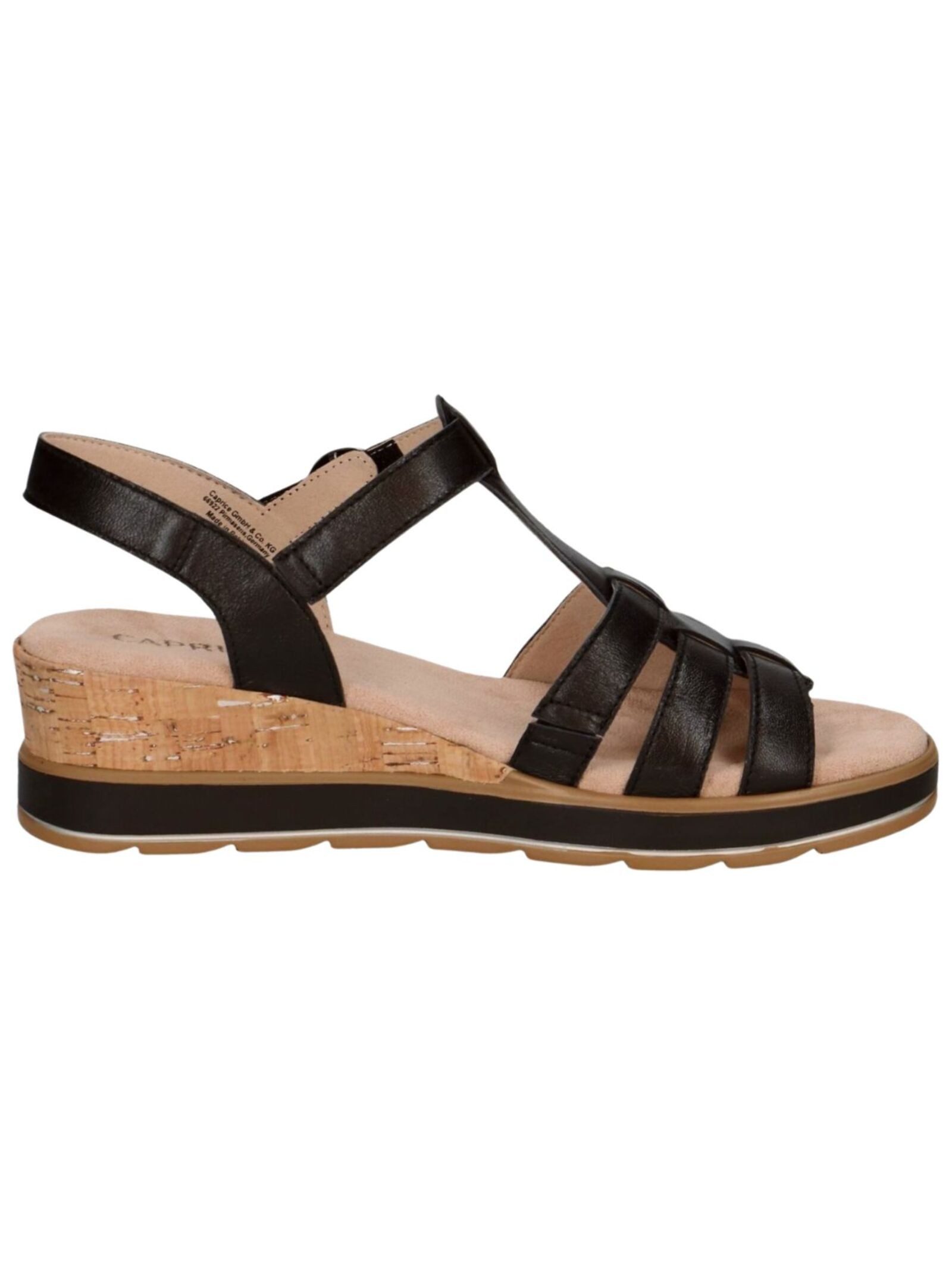 Caprice Caprice Sandalen Nappaleder Keilsandalette