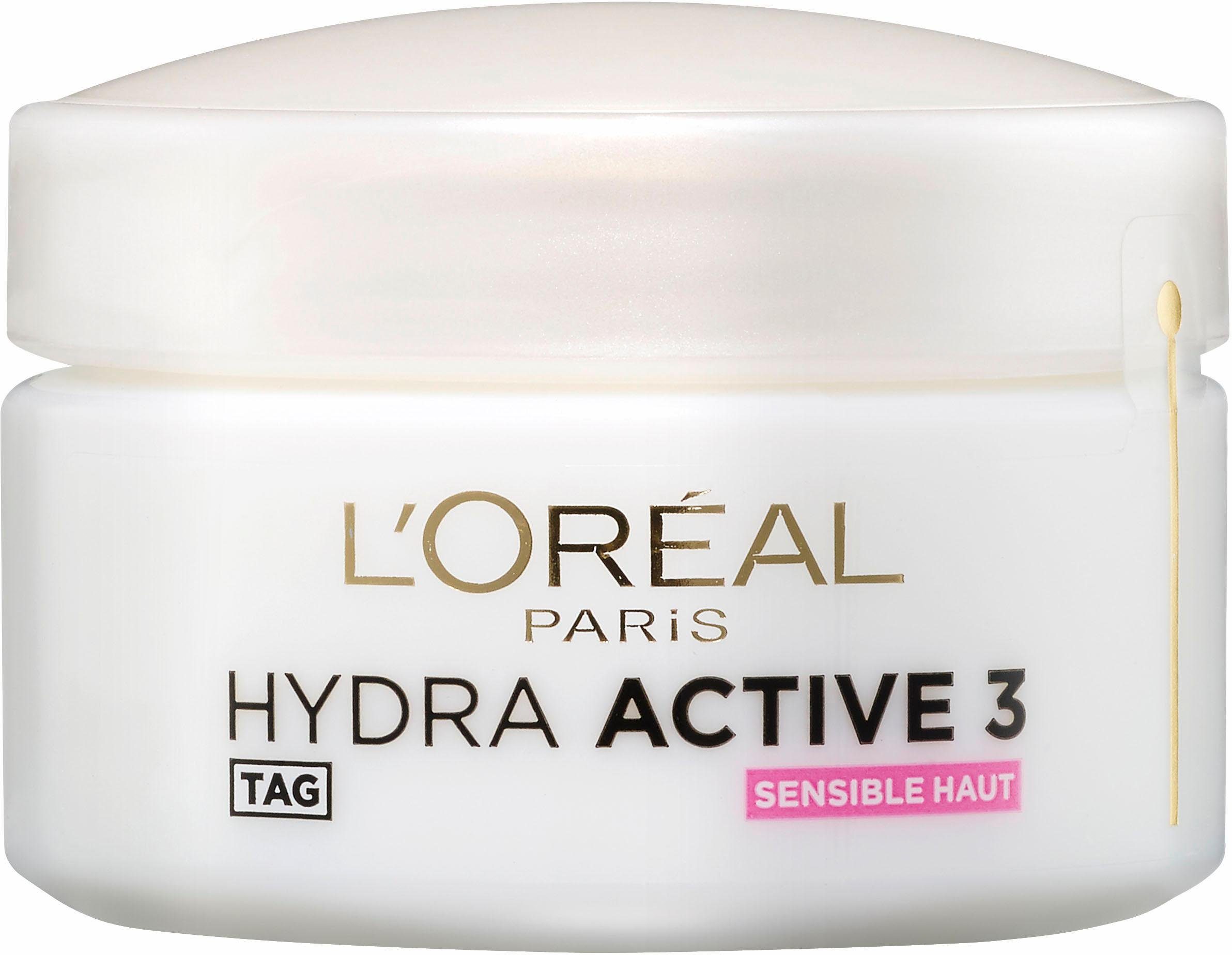 L'ORÉAL PARIS Feuchtigkeitscreme Hydra Active 3, Mit Hydrokomplex | Tagescremes