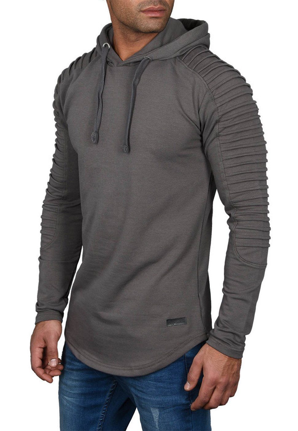 Alessandro Salvarini Hoodie A. Salvarini Langarm Shirt mit Kapuze günstig online kaufen