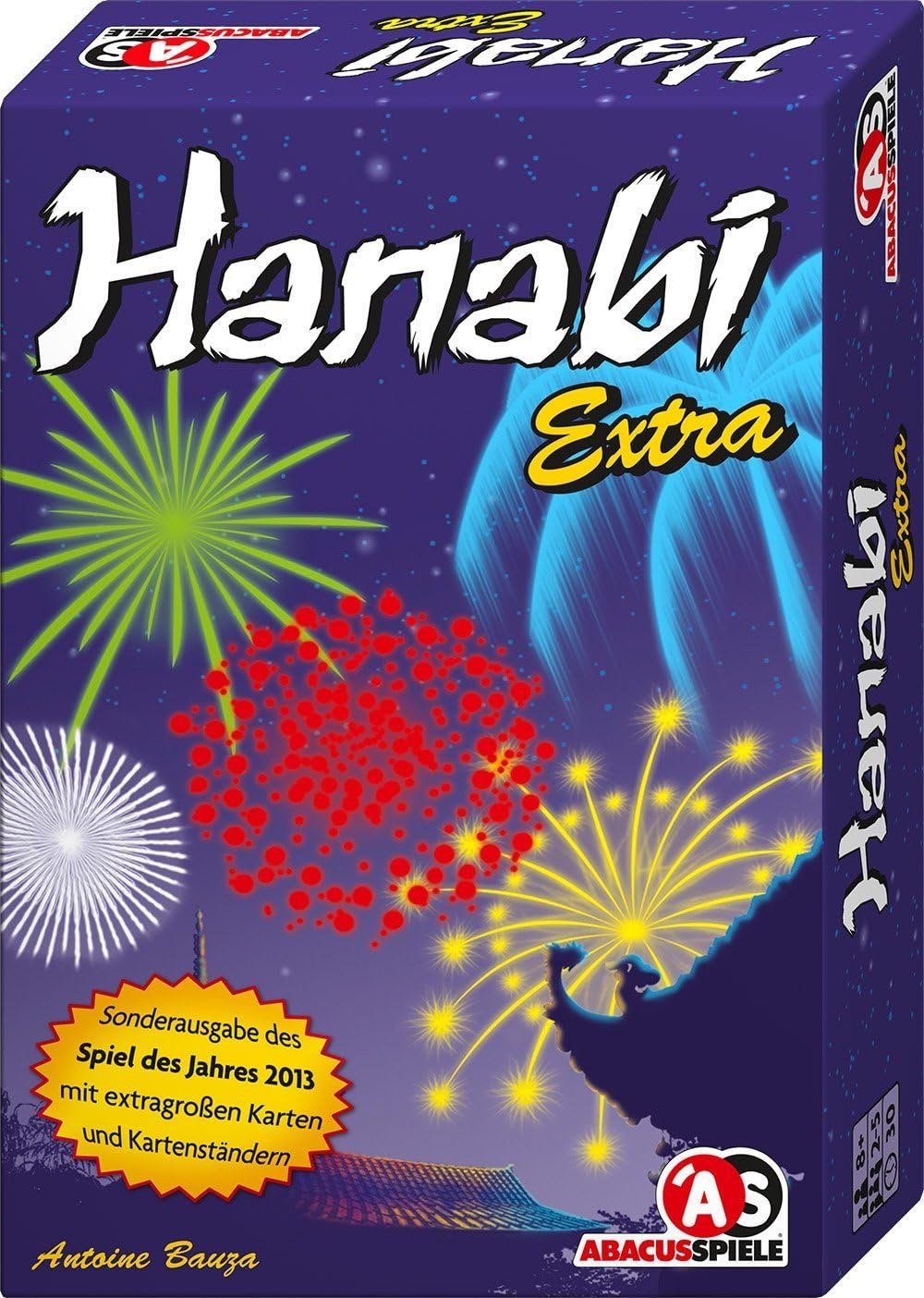 ABACUSSPIELE Spiel Hanabi Extra Kartenspiel inklusive Kartenhalter, Familienspiel, Kooperation Strategie Spiel