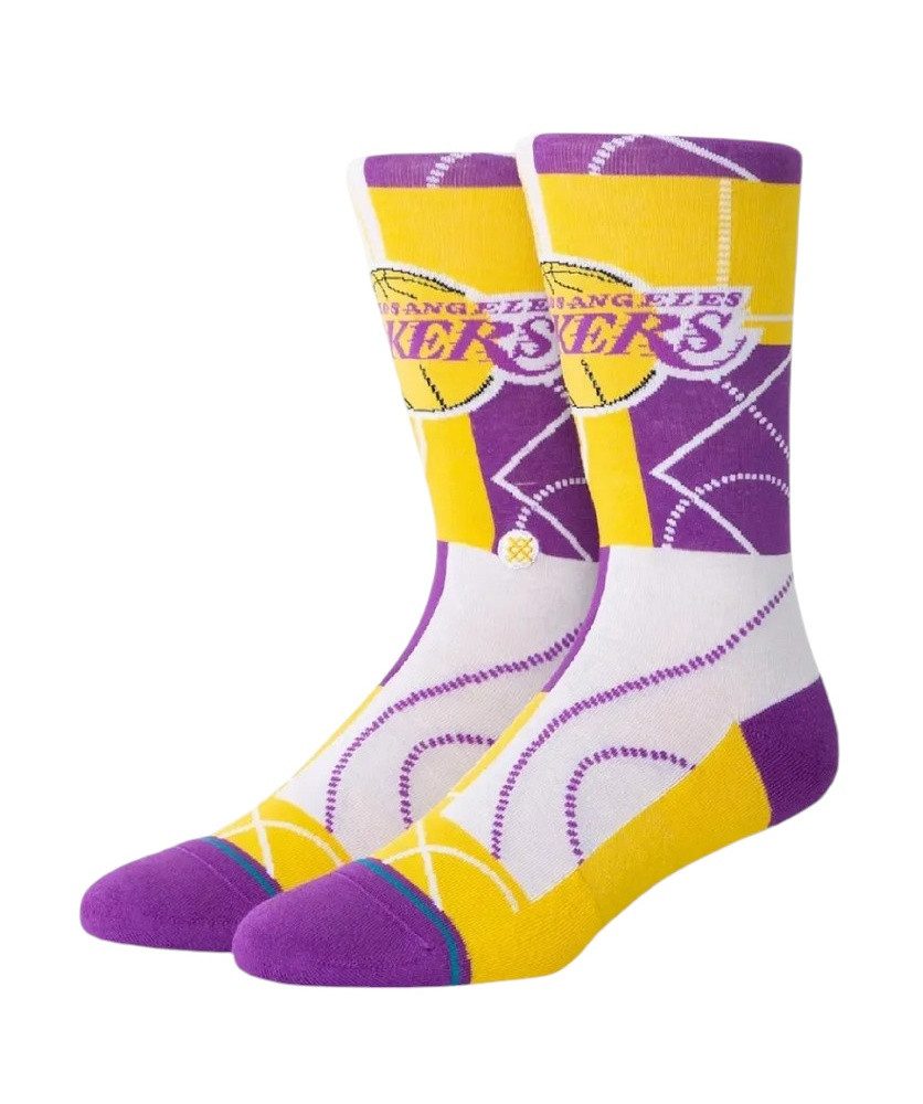 Stance Носки Tagessocke Crew Zone LAL gelb/violett/weiss - 1 Paar