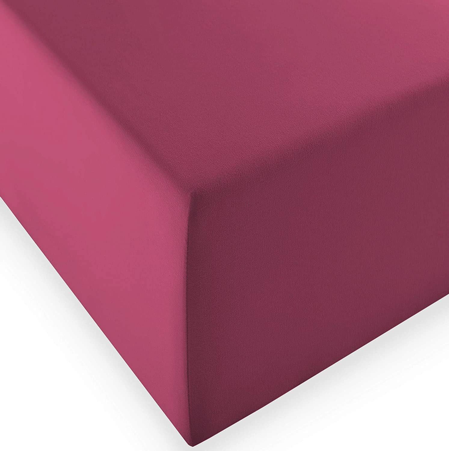 fleuresse Spannbettlaken Comfort XL-Jerseyspannlaken, 96% Baumwolle, günstig online kaufen