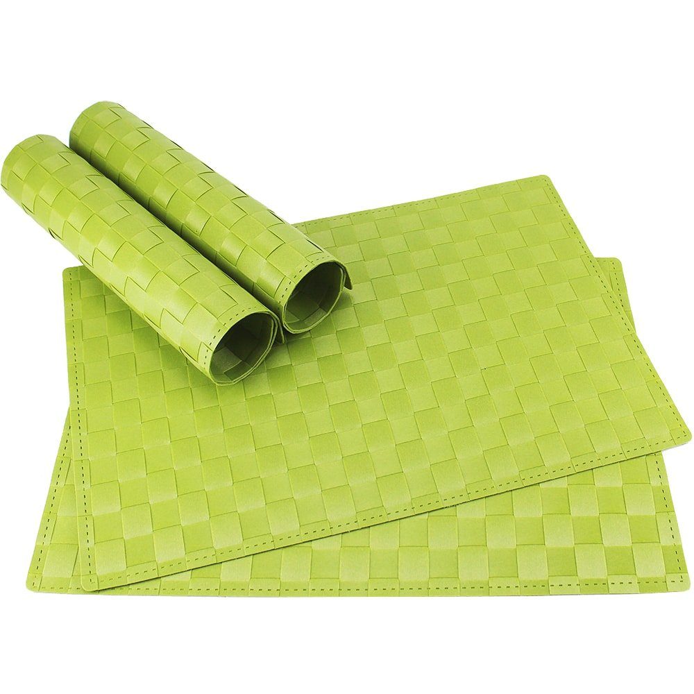 matches21 HOME & HOBBY Platzset Tischset MODERN grün hellgrün 4er Tischunte günstig online kaufen