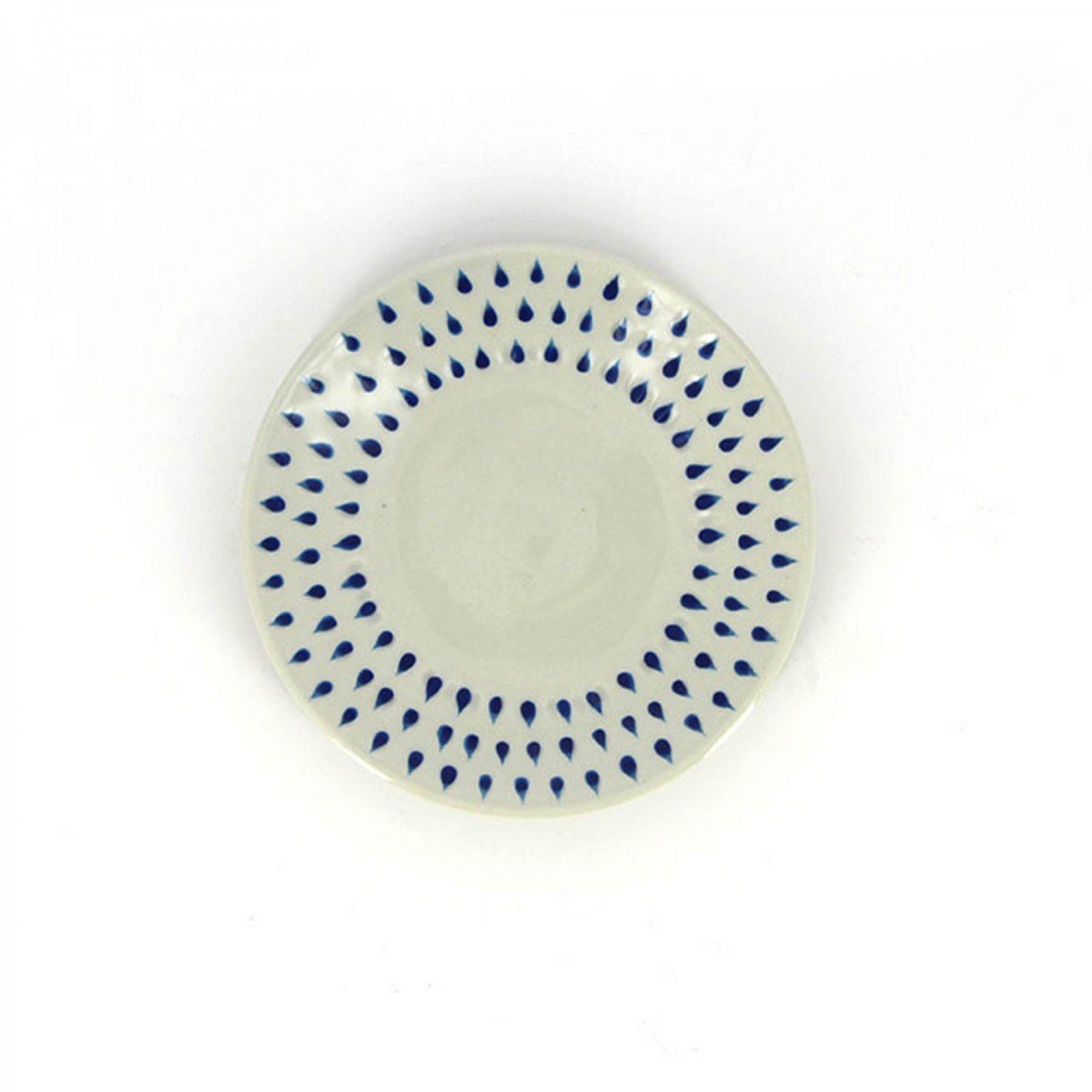 mitienda Teller Snackteller aus Keramik Drops