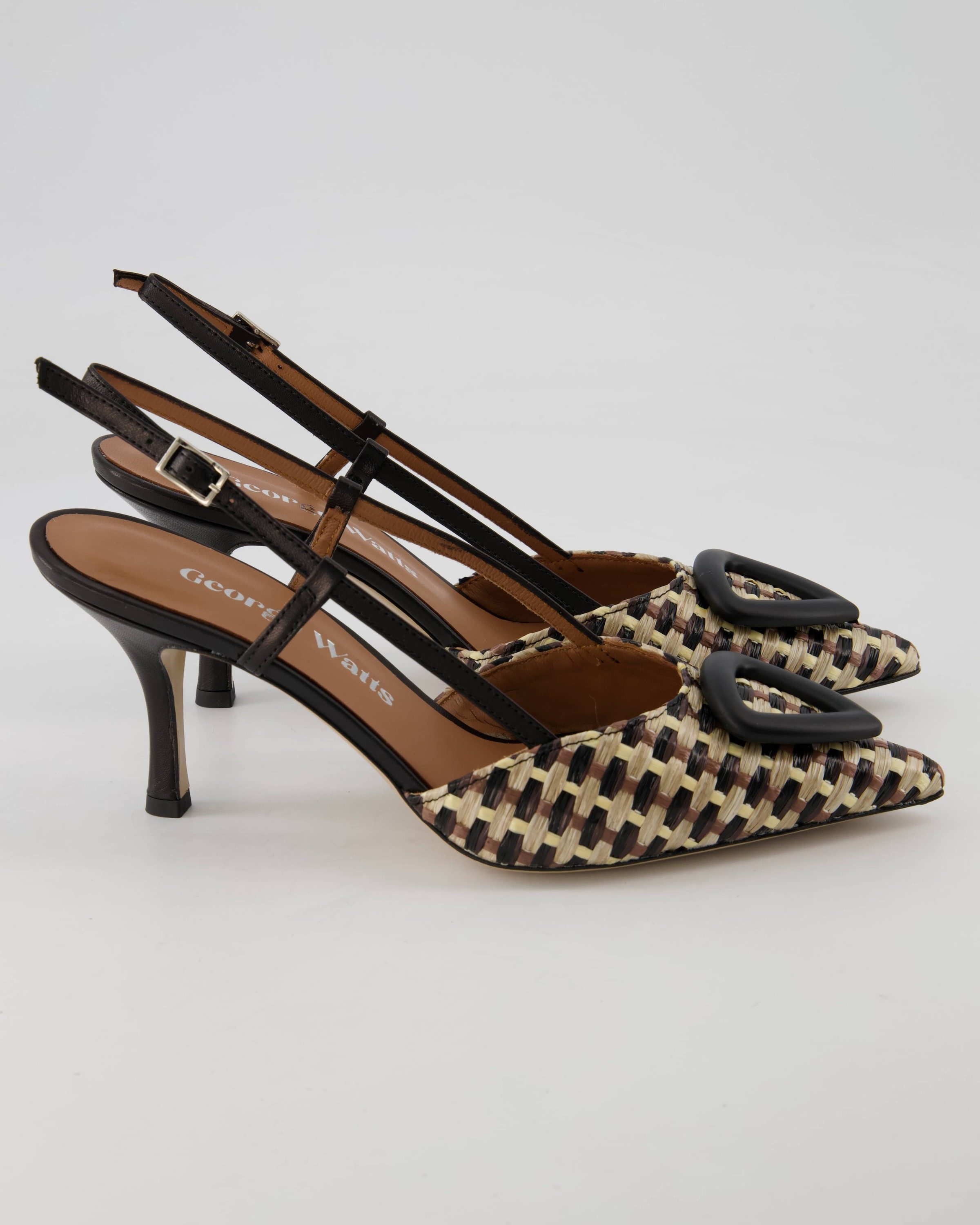 George Watts G8518 Slingpumps Obermaterial: Leder günstig online kaufen