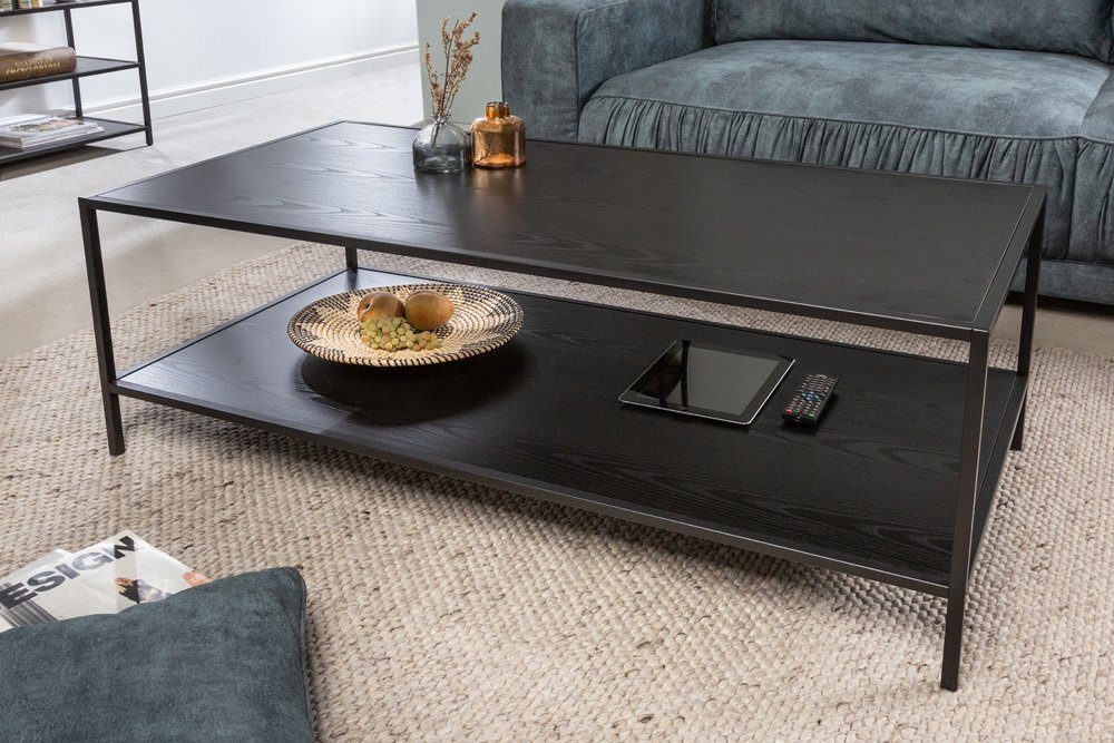 riess-ambiente Couchtisch SLIM LINE 120cm schwarz günstig online kaufen
