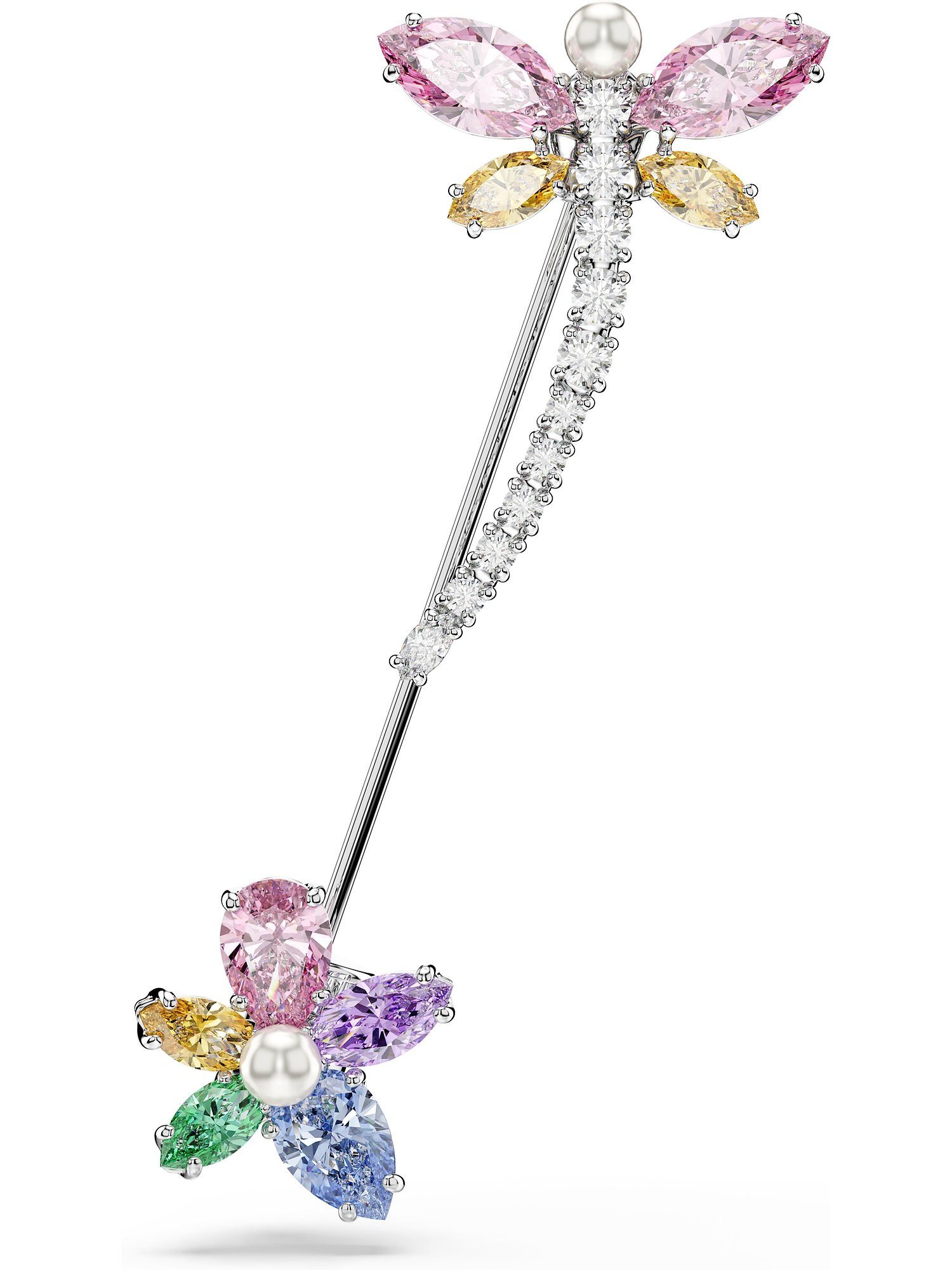 Kettenanhänger Swarovski Damen-Charm Metall Swarovski-Kristall