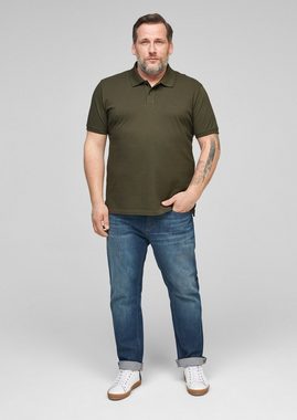 s.Oliver Men Big Sizes Kurzarmshirt »Poloshirt aus Baumwolle« (1-tlg) Stickerei