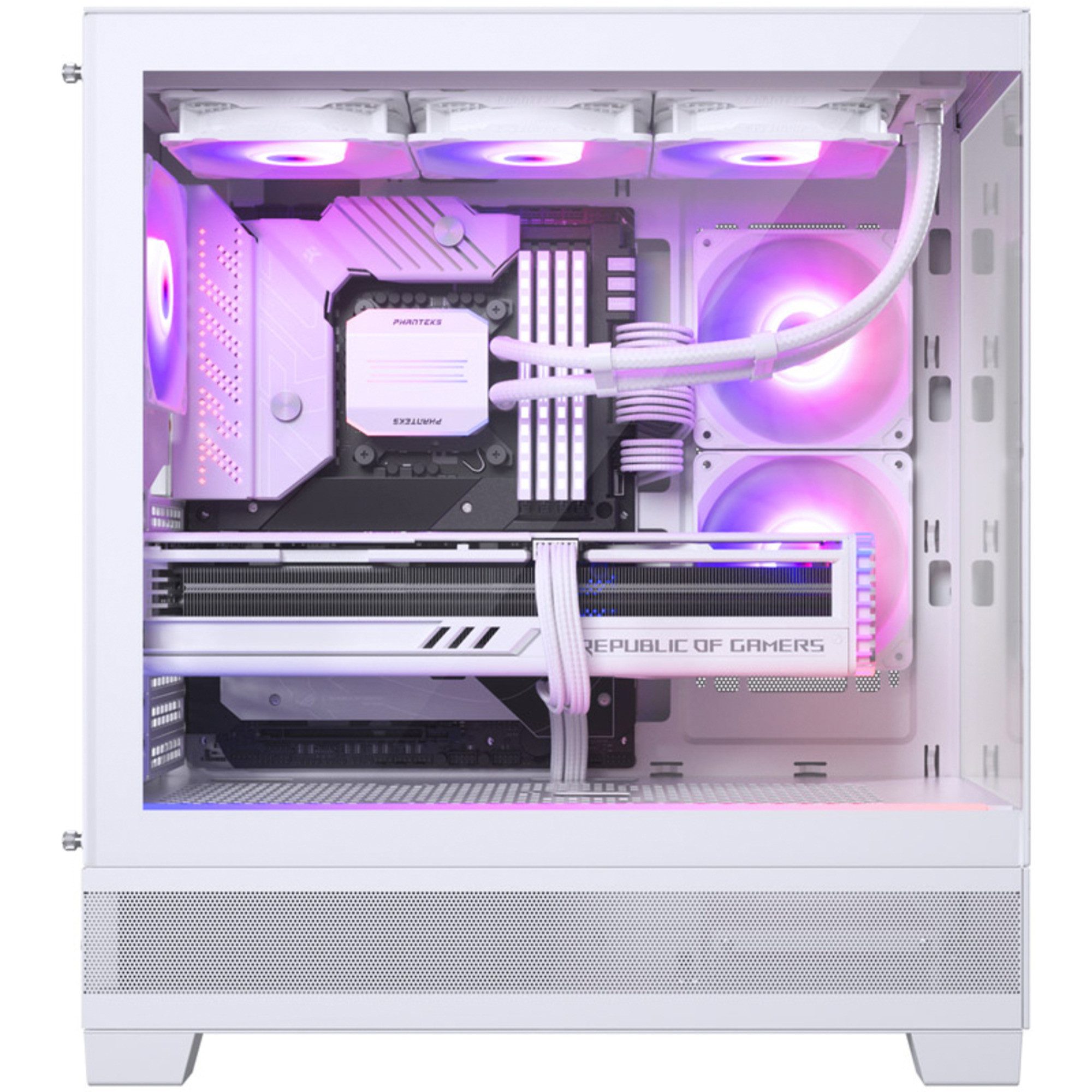 PHANTEKS PC-Gehäuse Phanteks XT View, Tower-Gehäuse, (Tempered Glass