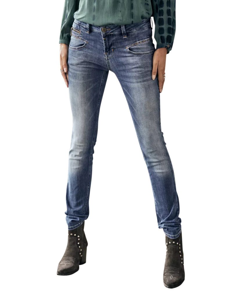Freeman T. Porter Slim-fit-Jeans Alexa slim pacific stretch Denim slim
