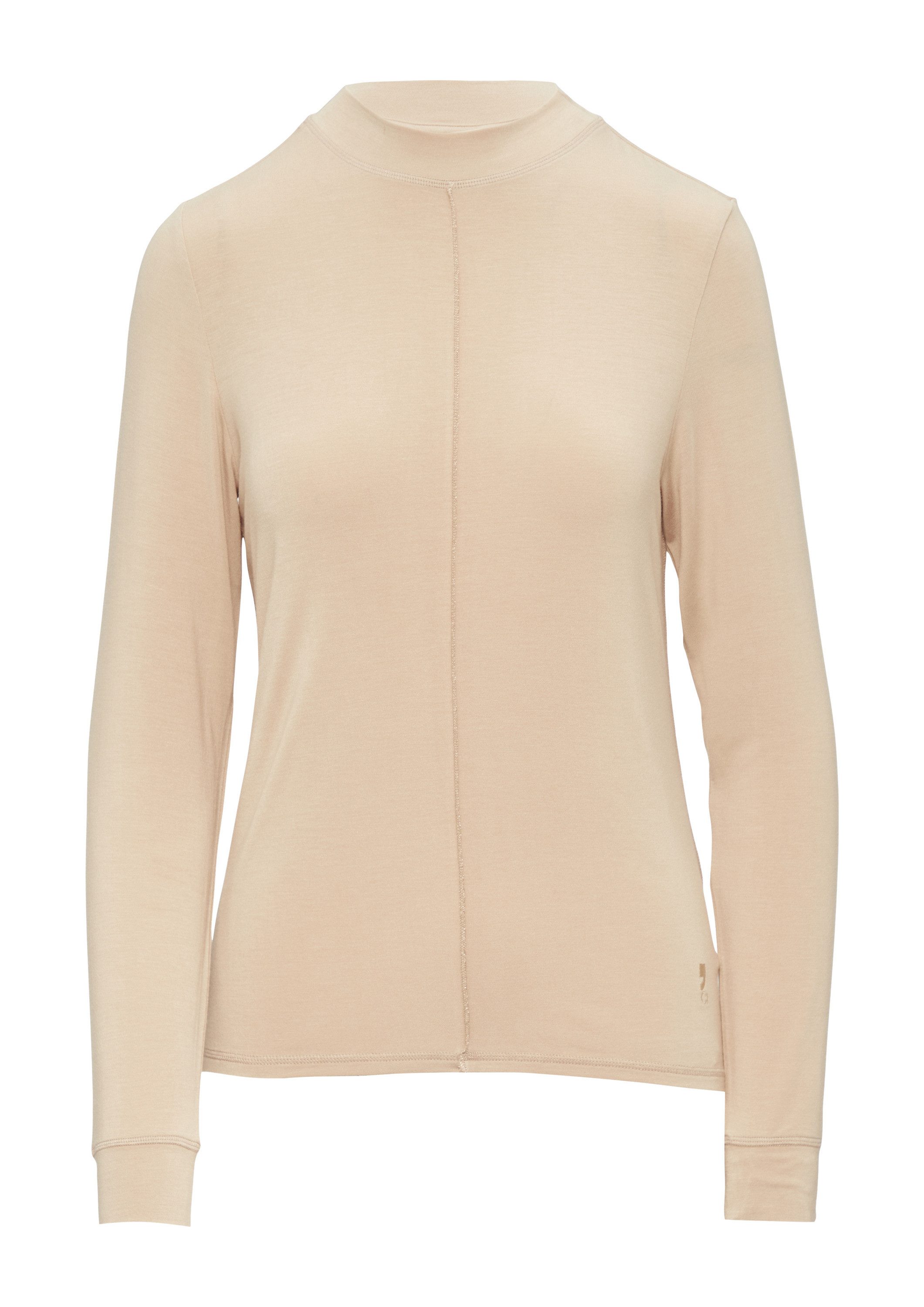 comma Langarmshirt T-Shirt Langarmshirt mit Nahtdetail günstig online kaufen