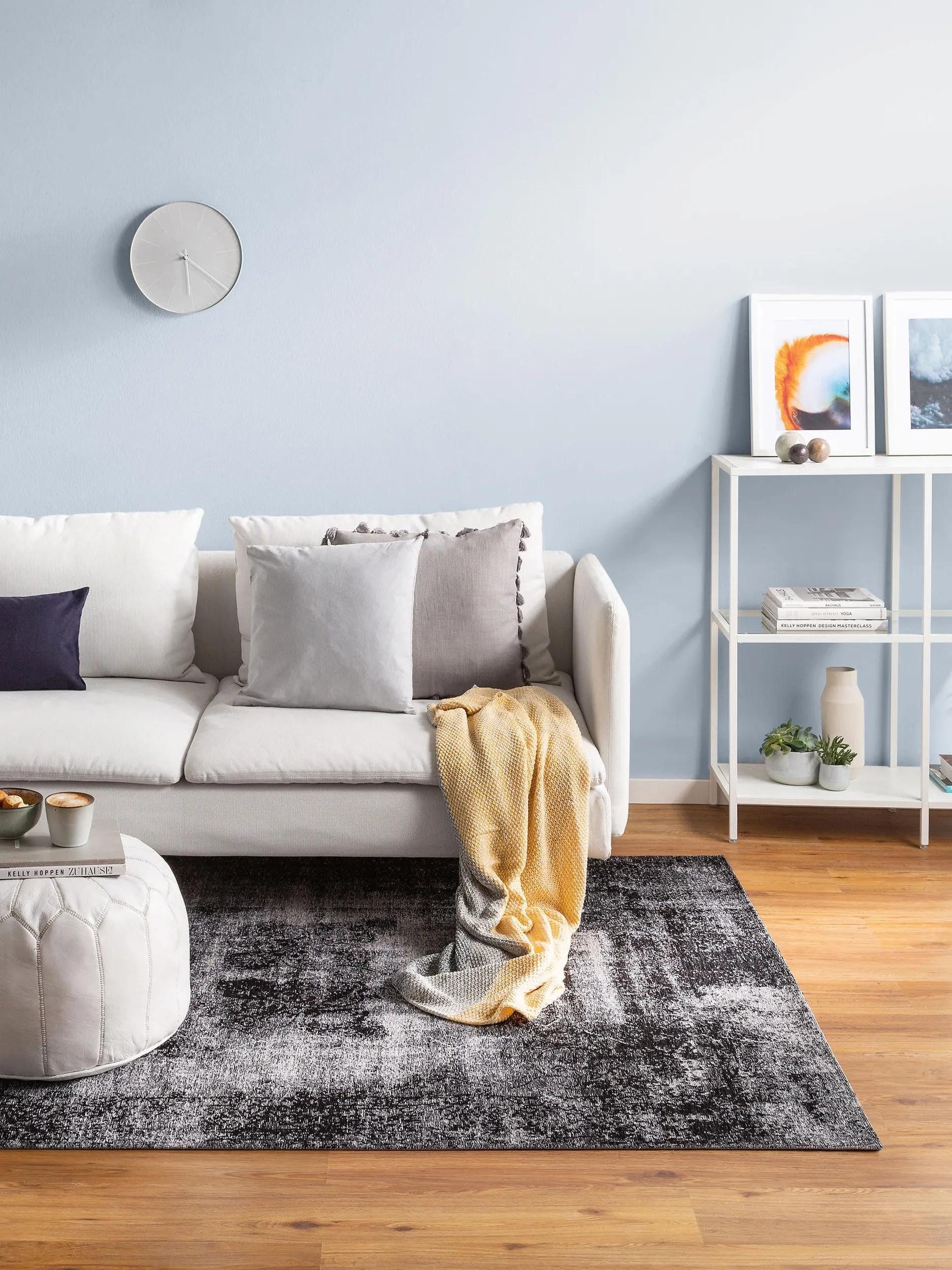 benuta Teppich Tosca, rechteckig, Höhe: 5 mm, Teppich Wohn-, Ess- und Schlafzimmer, Flur, Kunstfaser, Gemütlich