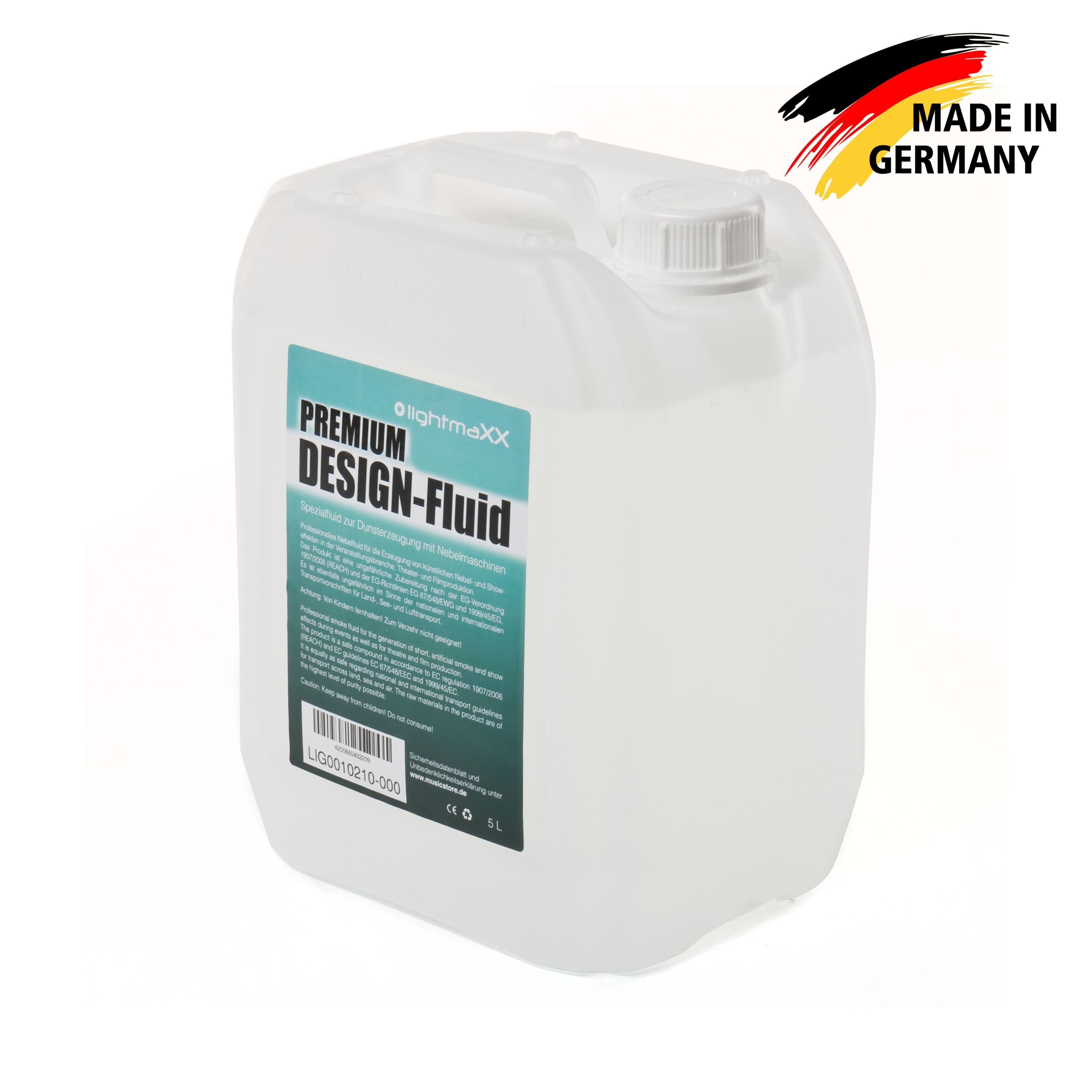 lightmaXX Discolicht, Premium Nebelfluid, Made in Germany, Glycerin und DEG frei
