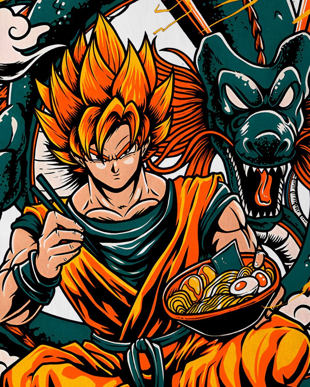 style3 T-Shirt Dragon Ramen super dragonball z gt songoku breakers daima günstig online kaufen