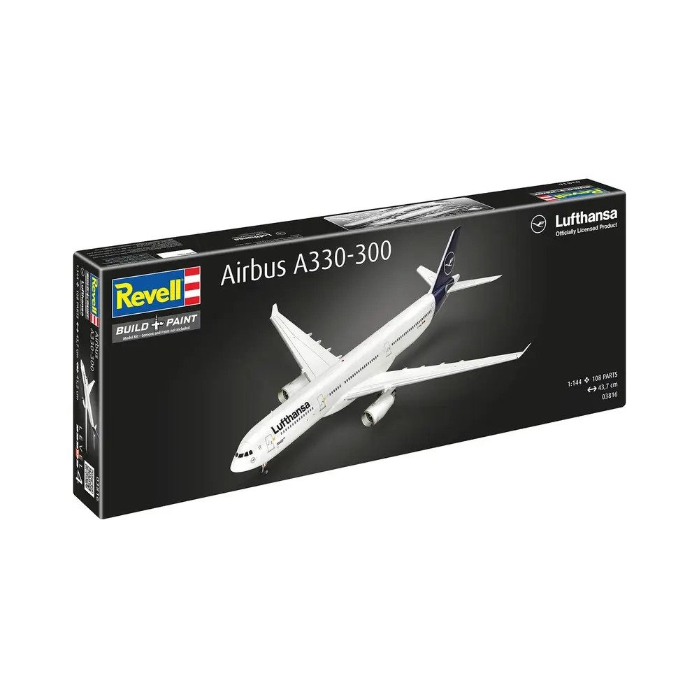 Revell® Modellflugzeug Airbus A330-300 - Lufthansa New Livery, Revell Modellbausatz