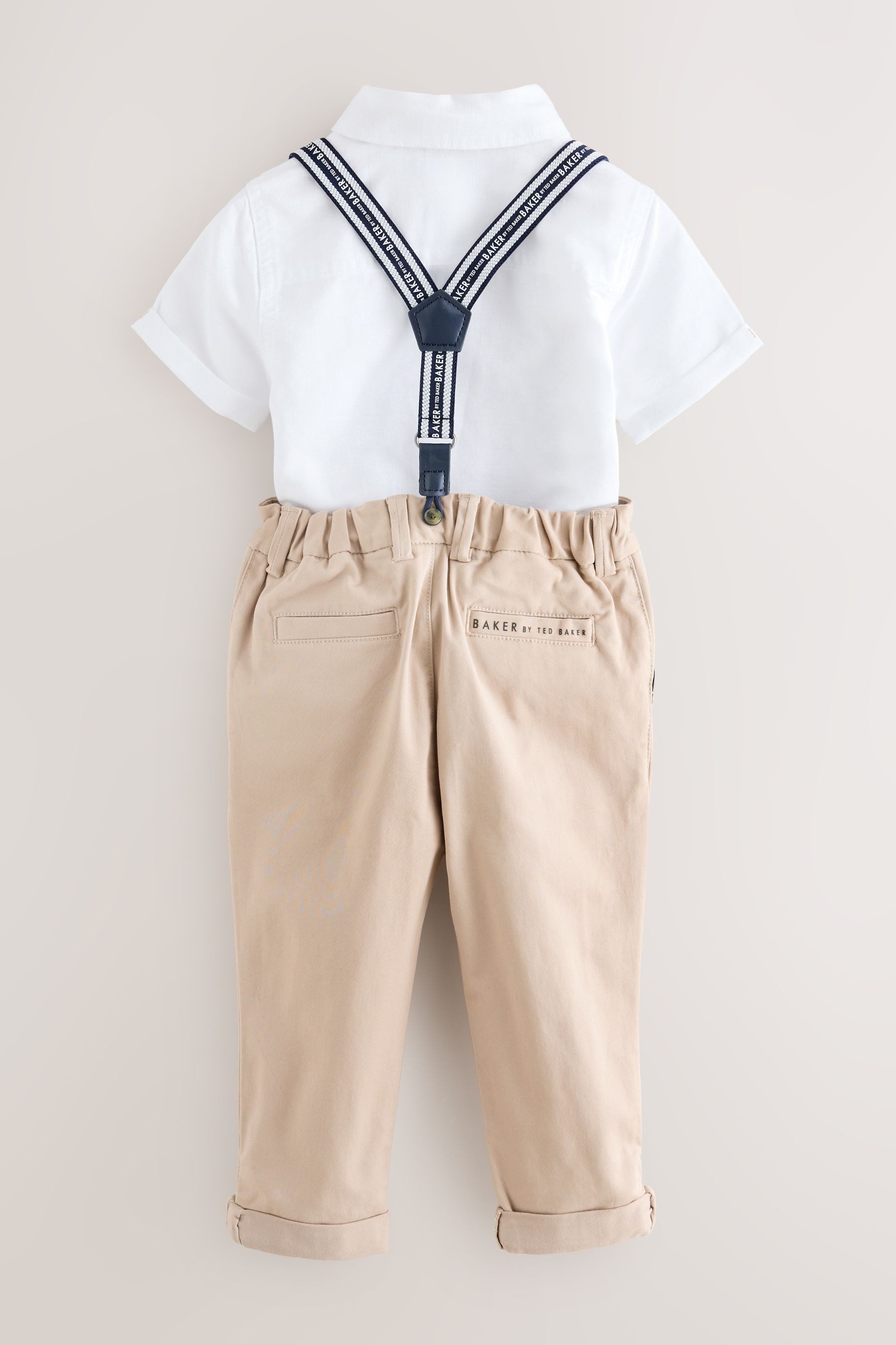 Baker by Ted Baker Hemd & Hose Baker by Ted Baker Hemd, Hose und Hosenträger (3-tlg)