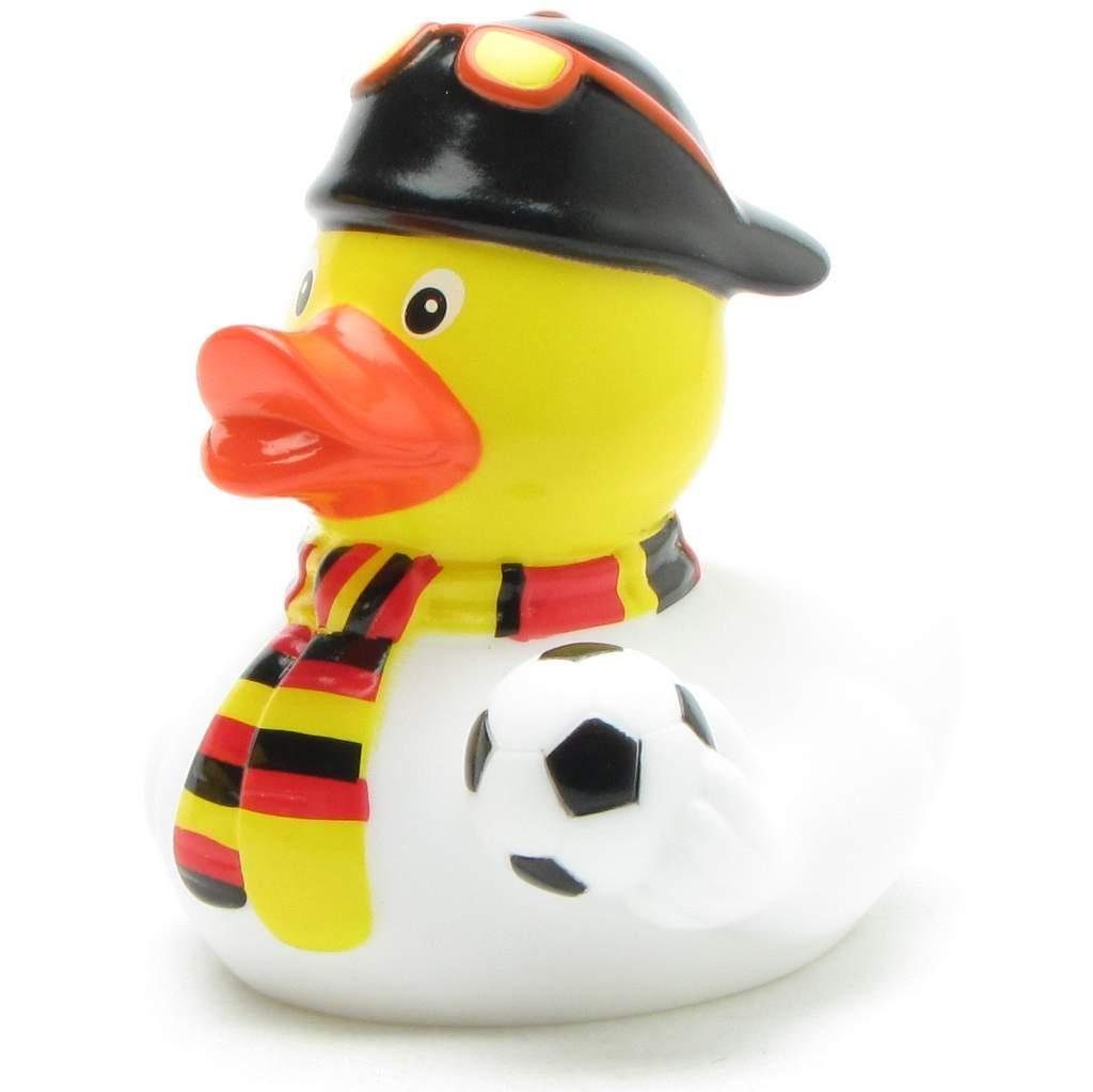 Deutschland Fußball-Fan Badespielzeug Duckshop Badeente Quietscheente -