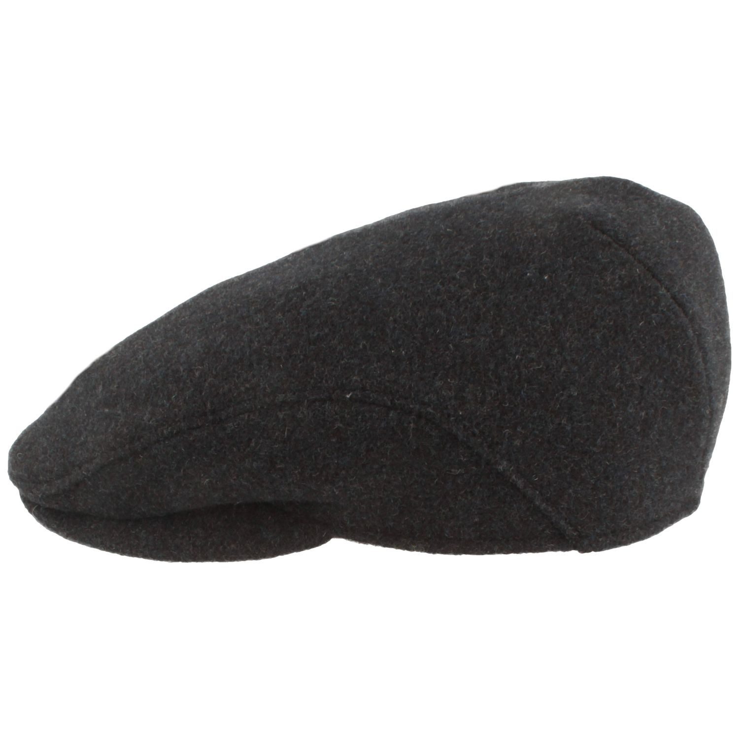 Breiter Schiebermütze Schlichte Flatcap mit Ohrenklappen warm