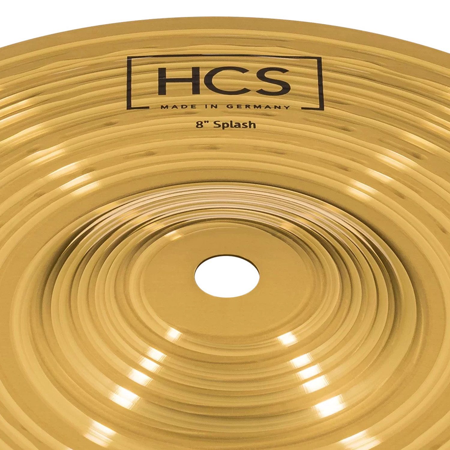 Meinl Cymbals Becken Meinl Becken HCS8S Splash Effektbecken 8 Zoll, Becken, Schnelle, explosive Ansprache mit kurzem Sustain