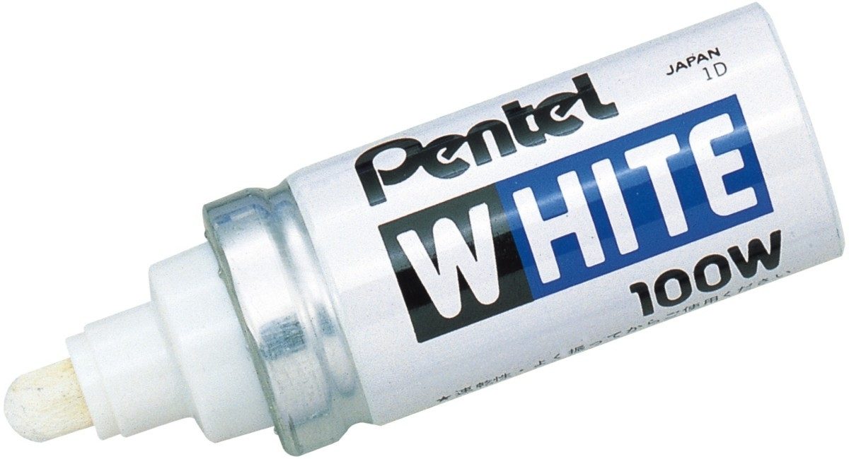 PENTEL Permanentmarker Lackmarker 2,9mm Rundspitze weiß