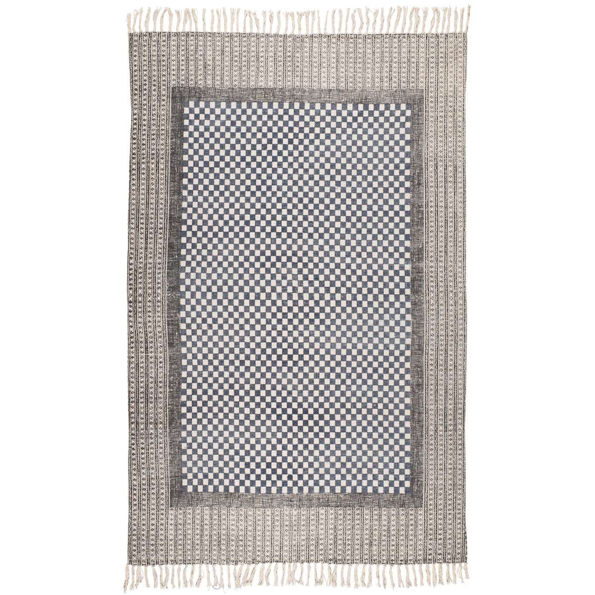 Ib Laursen Дорожка Laursen - Teppich 120x180cm Grau Muster 6595-00 Matte Дорожка