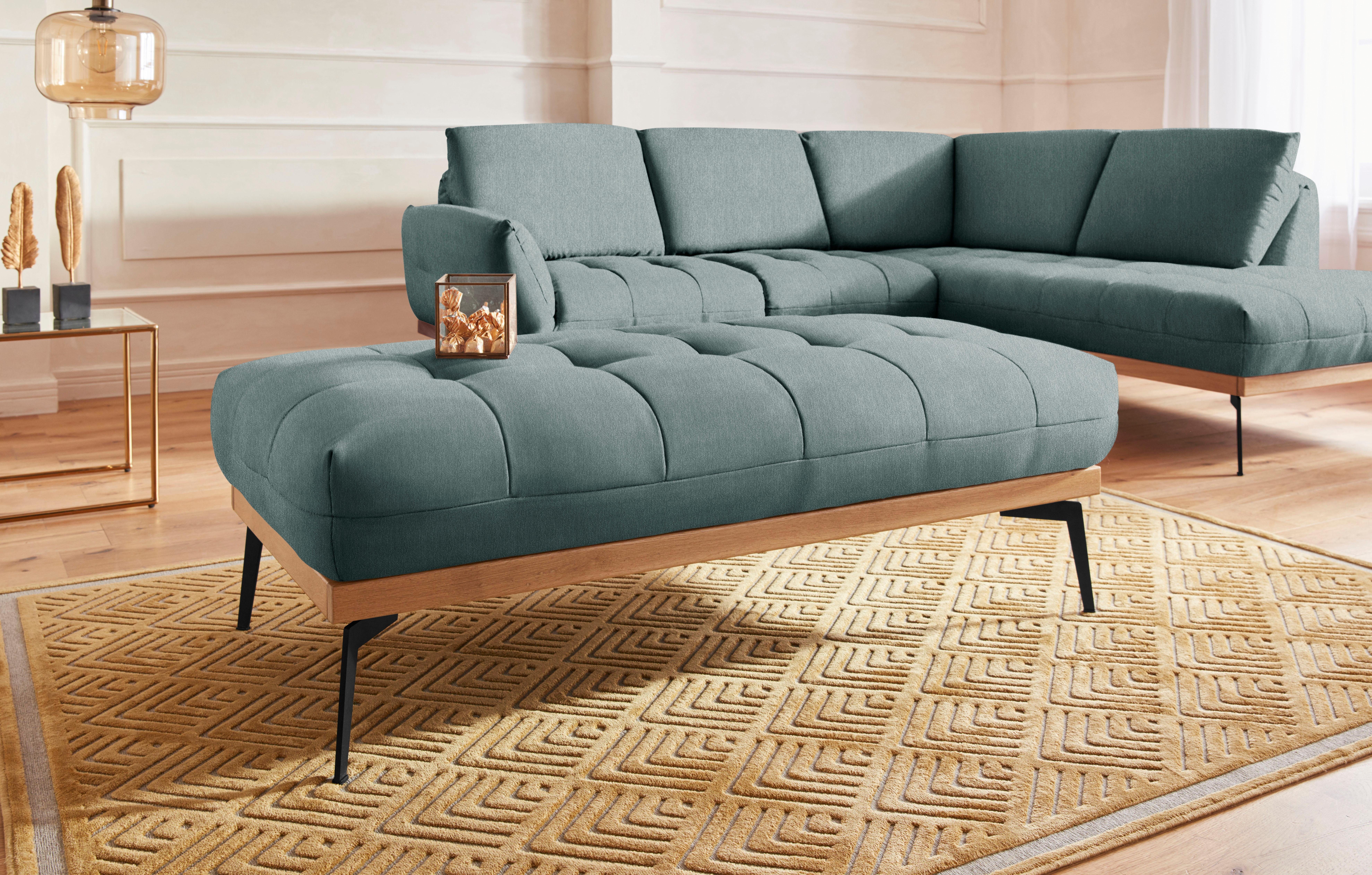 exxpo - sofa fashion Hocker Palic, moderner Polsterhocker mit tollen Verarbeitungsdetails