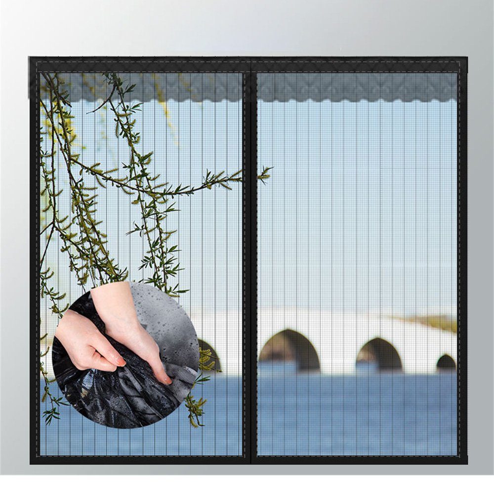Dekorative Insektenschutz-Tür Magnetischer installieren einfach Anti-Mücken zu Fensterschirm