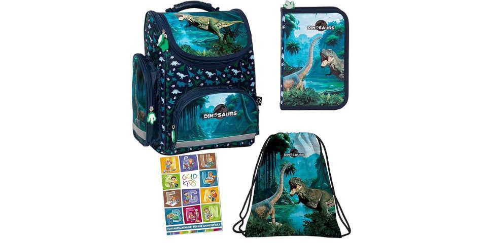 Schulranzen für Jungen und Madchen - Schul-Rucksack für Kinder
