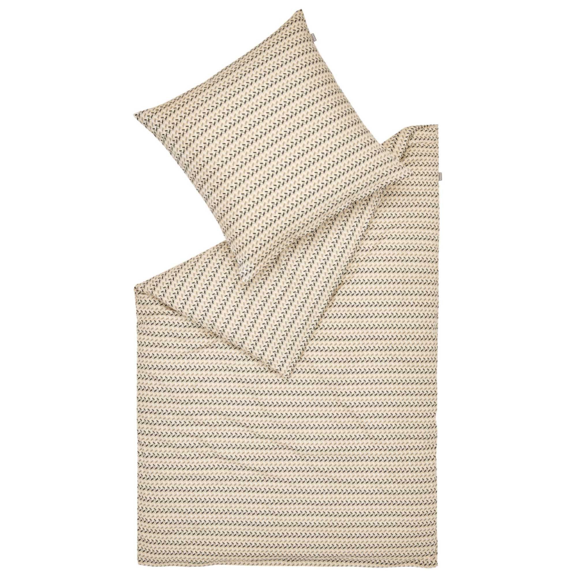 Musterring Bettwäsche NORDIC Winter Bettwäsche, Baumwolle, 1 teilig, 135 x 200 cm in Grau