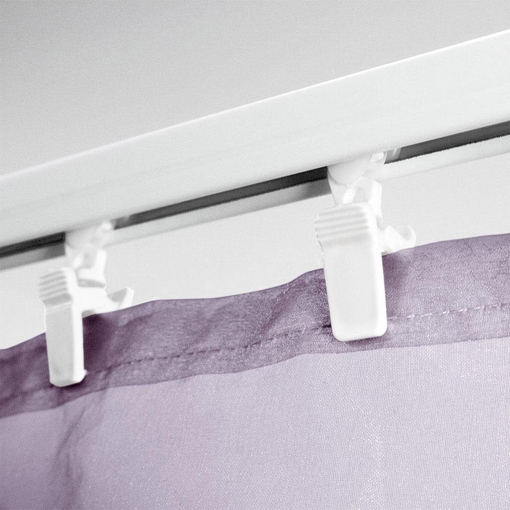 Good Life Klammerrolle Tina, U-Schienen, (Packung, 10-St), für U-Schienen