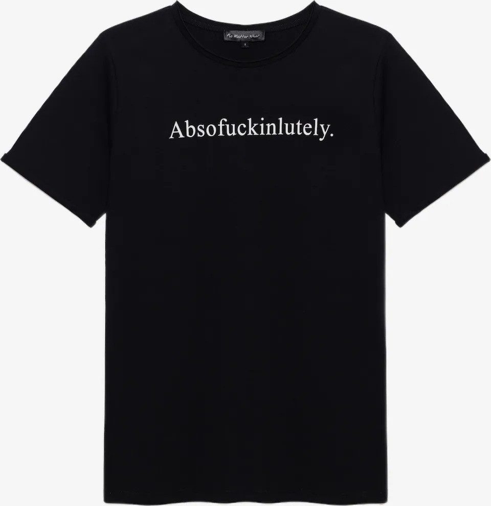 No Matter What T-Shirt T-Shirt Bedrucktes Basic-T-Shirt