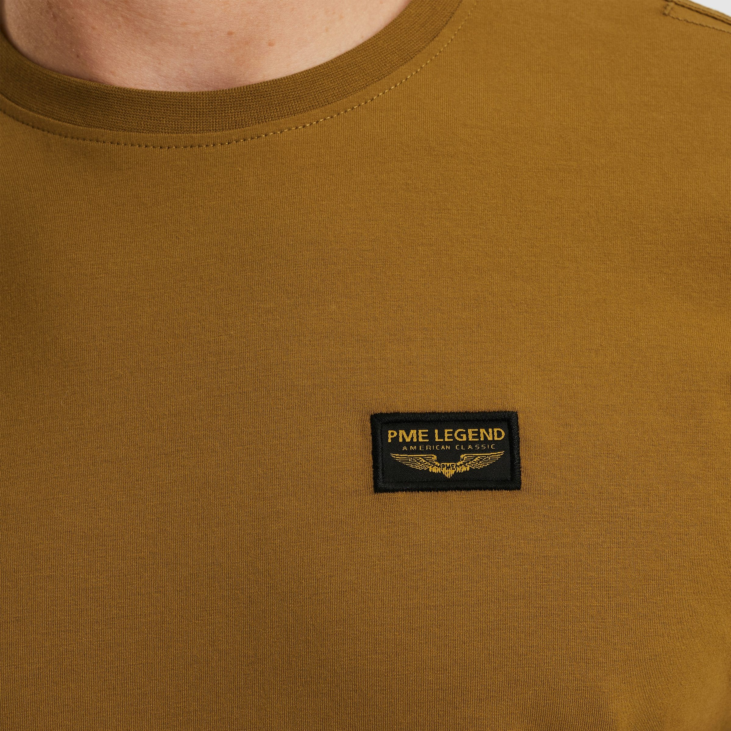 PME LEGEND T-Shirt mit Logobadge