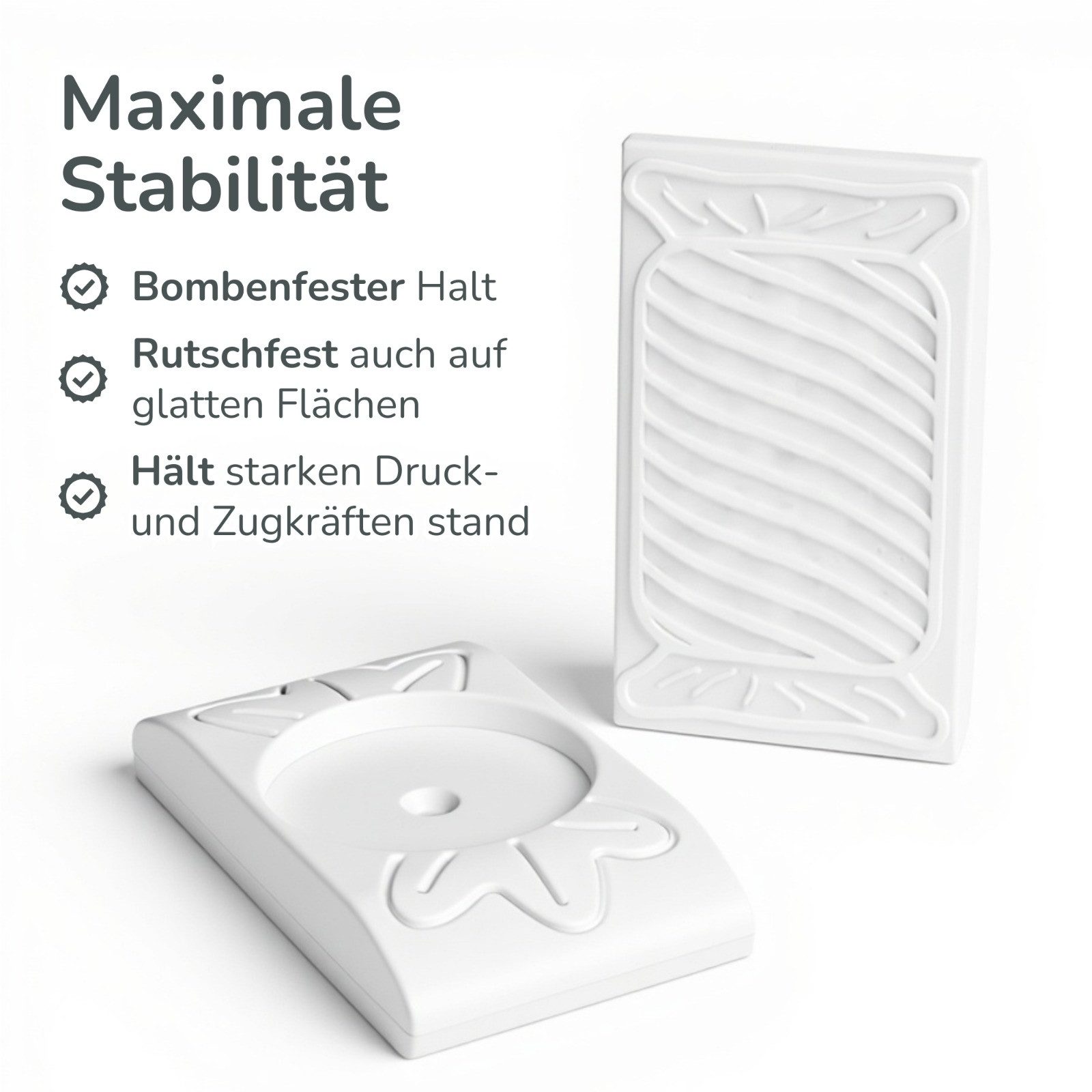 Bronea Türschutzgitter 4X Wandschutz Pads Eckig für Treppengitter & Türschu günstig online kaufen