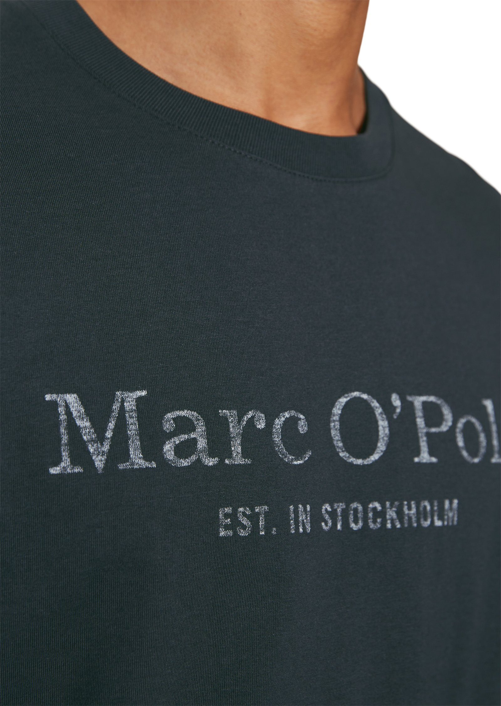 Marc O'Polo Langarmshirt navy dark