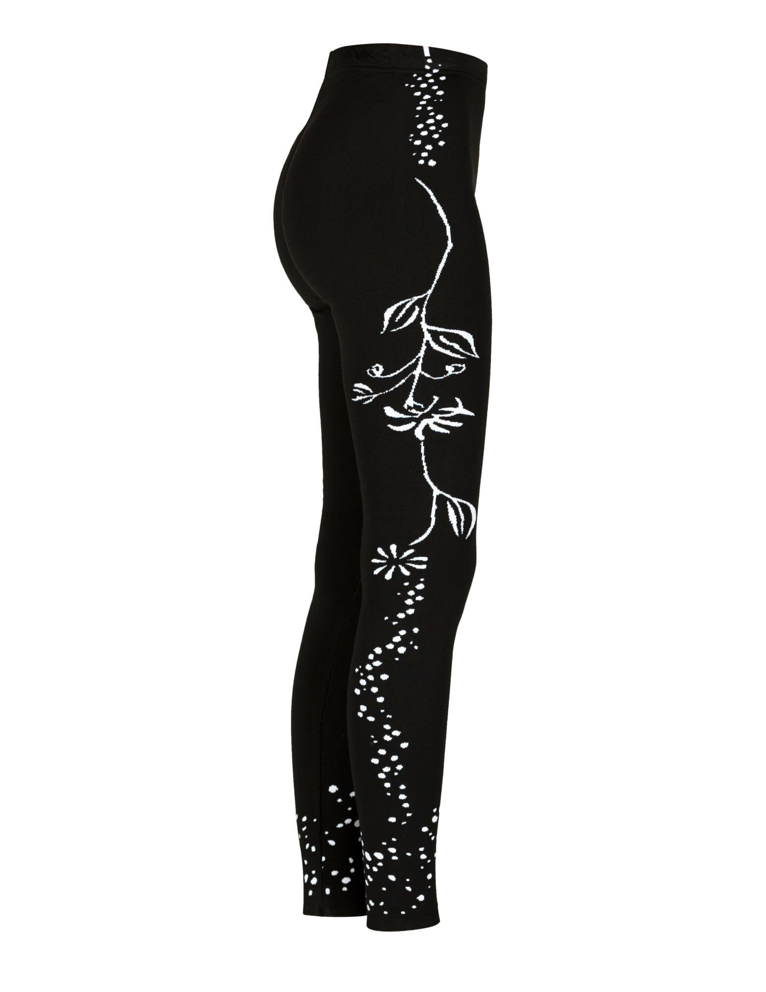 Damen - Black New Auckland Leggings Kaori Newland W Zealand Tight White