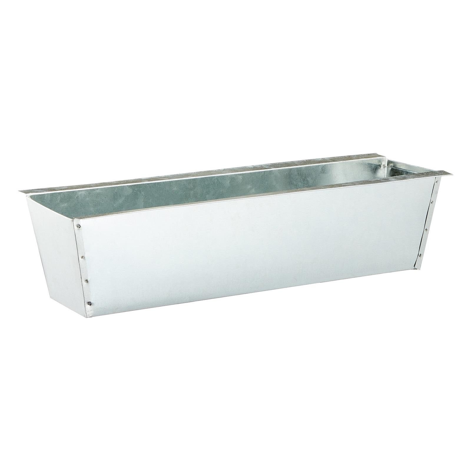 Geschenkestadl Blumenkasten Pflanzkästen Europalette 6er Set Metall oder Kunststoff Pflanztöpfe (Sparset, 6er Set), passend für Europaletten