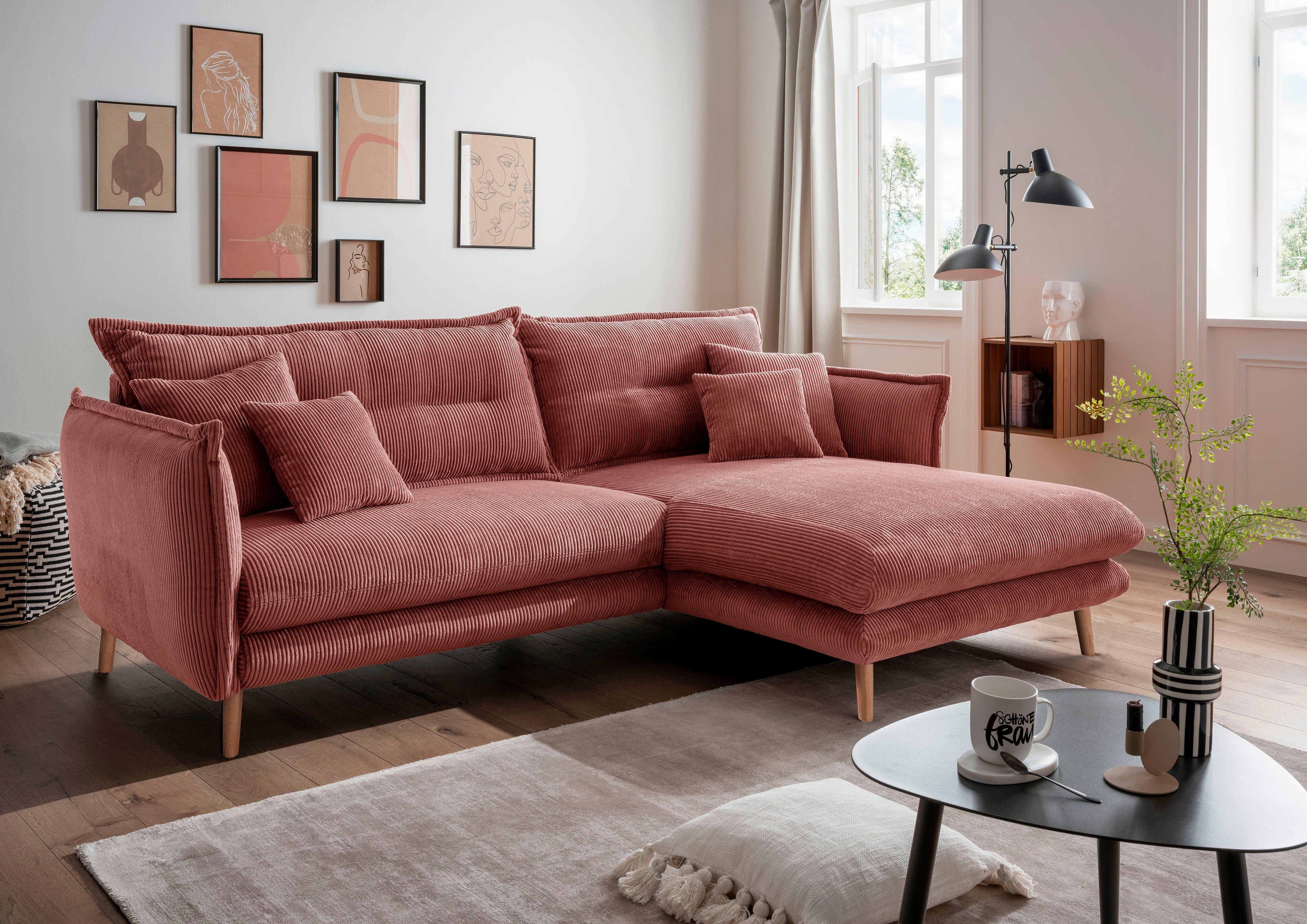 INOSIGN Ecksofa Lazio modern und bequem, günstig online kaufen