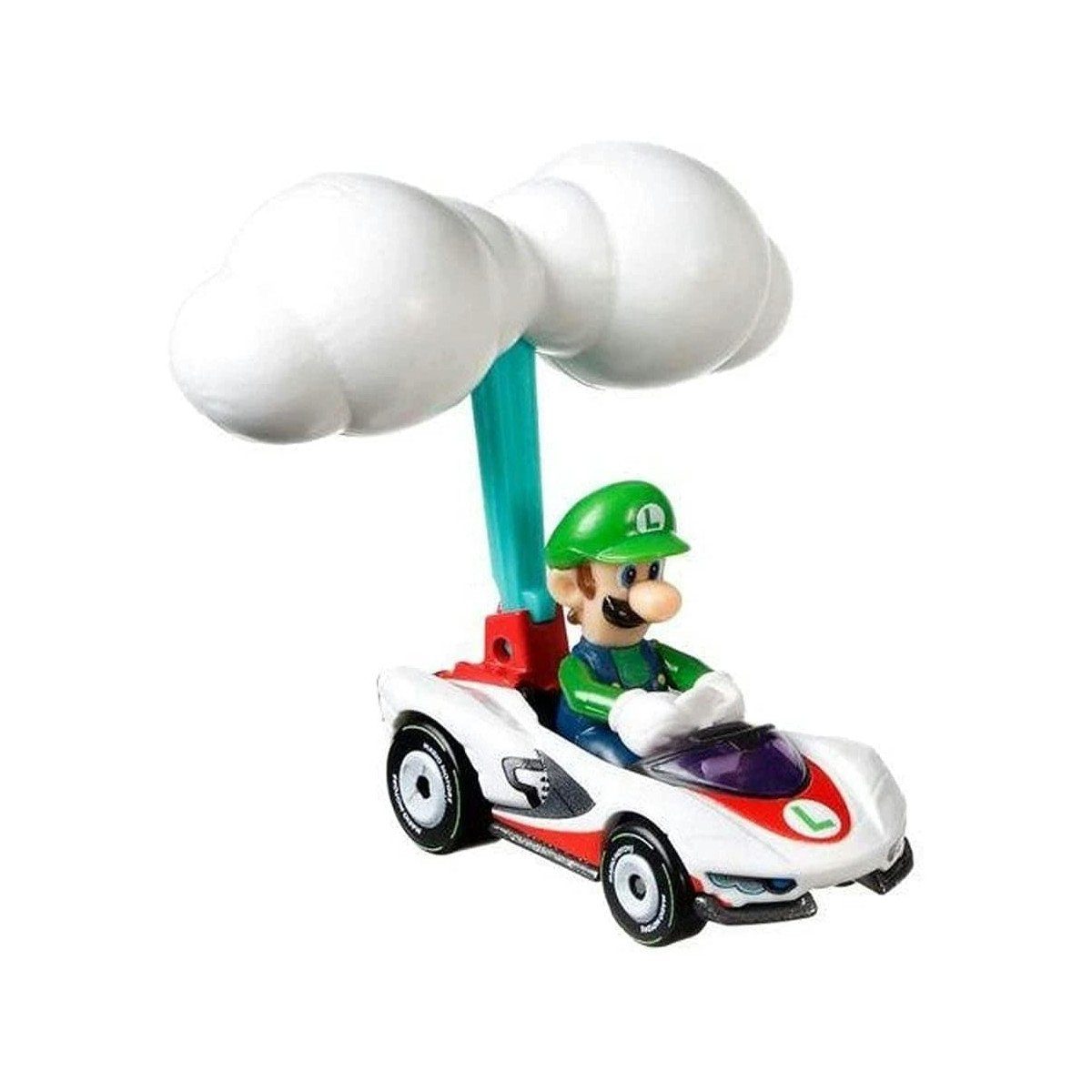 Mattel® Spielzeug-Auto Mario Kart Glider (Luigi) günstig online kaufen