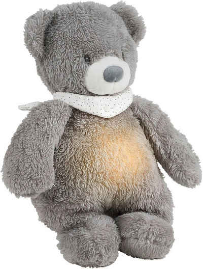 Nattou Kuscheltier Sleepy Bär, grau, Nachtlicht