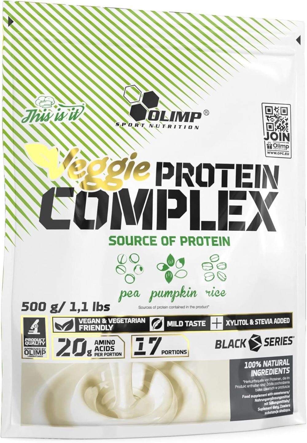 Olimp Olimp Veggie Protein Complex 500 g Pulver
