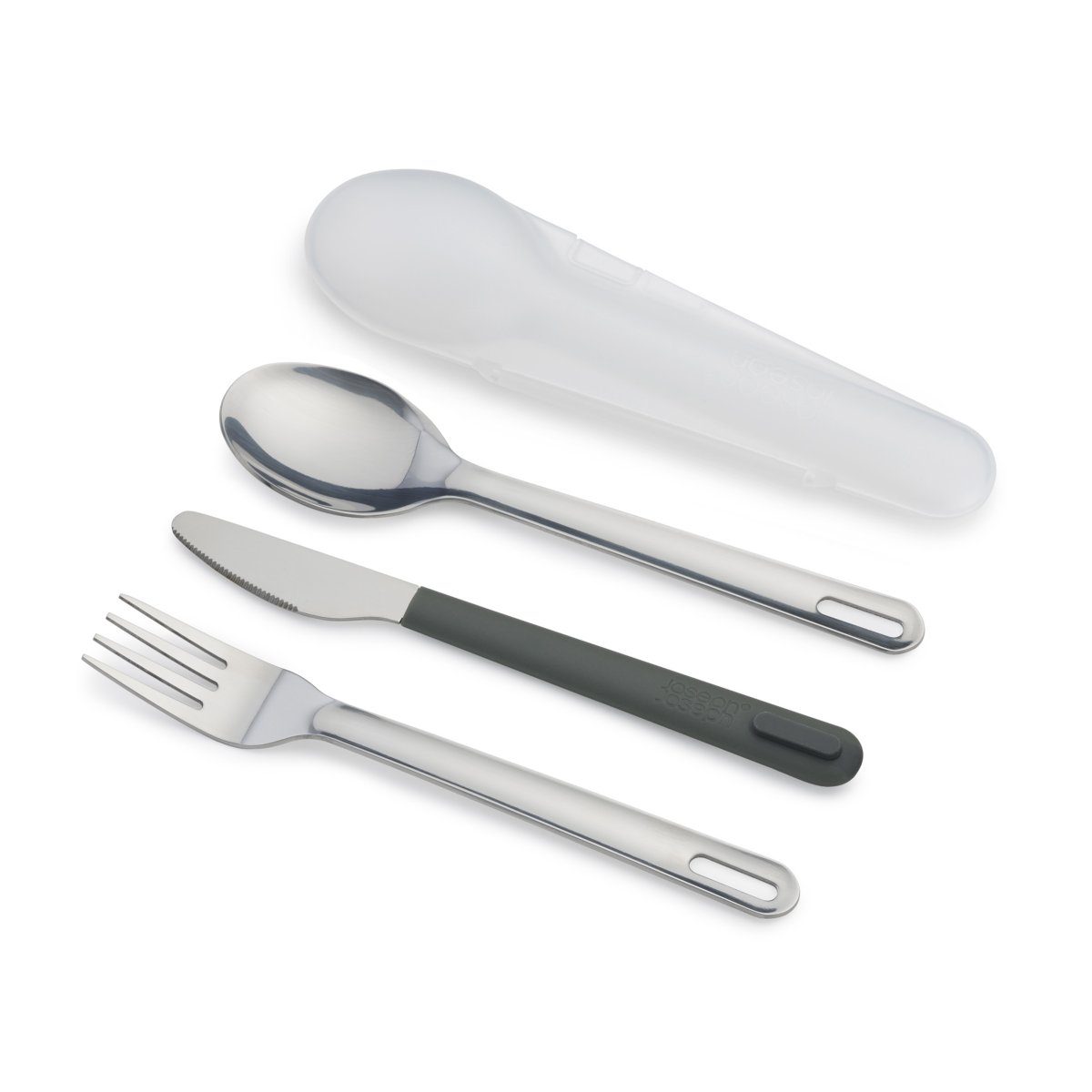 Joseph Joseph Besteck-Set Reisebesteck Set GoEat, Edelstahl, Kunststoff, Besteck-Set