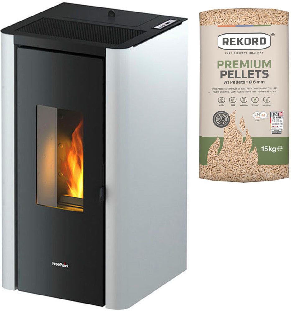 Freepoint Pelletofen FreePoint » Indigo Evo«, 2,5-7 kW, 7 kW