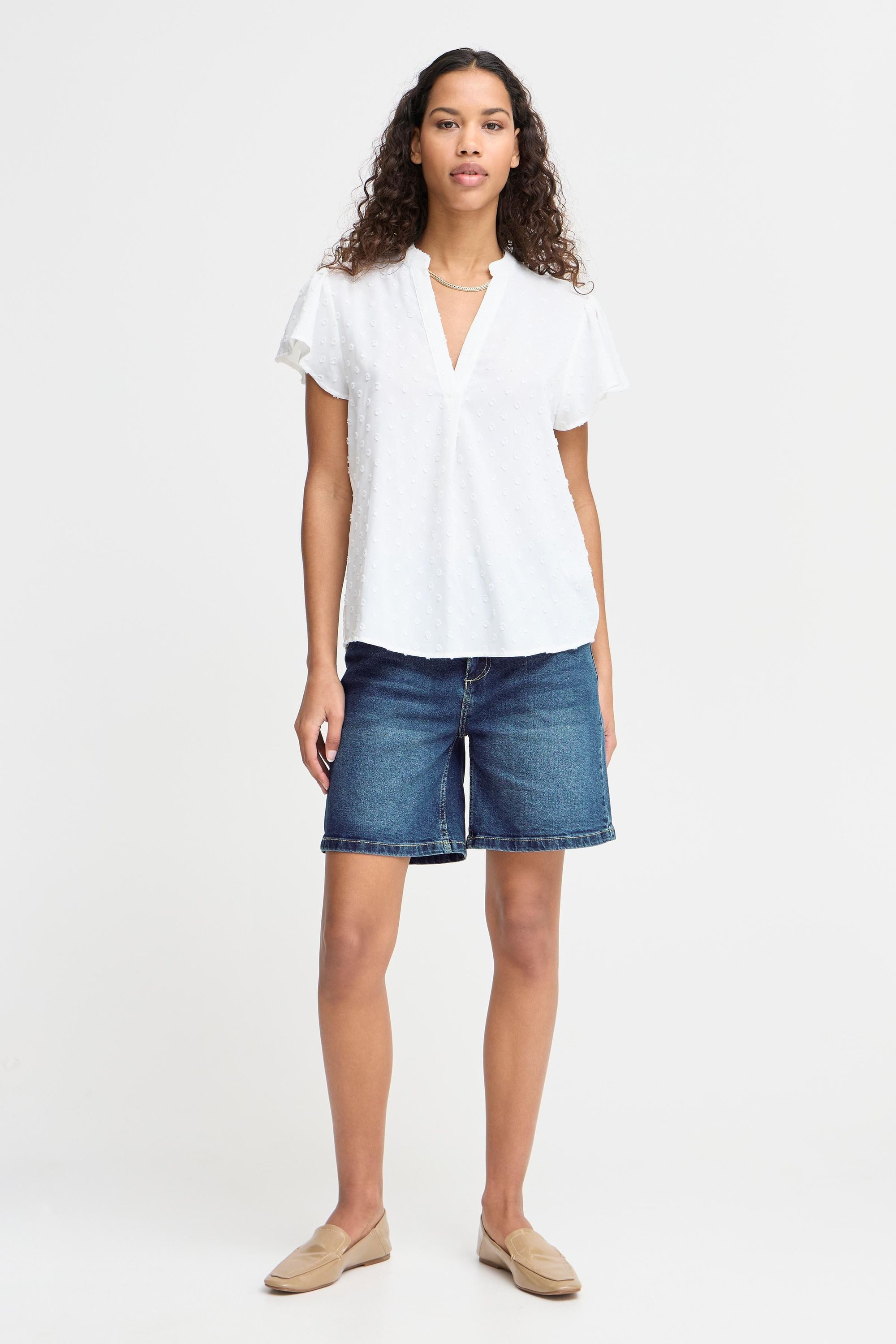 OXMO Shorts OXMira Modische Denim Shorts